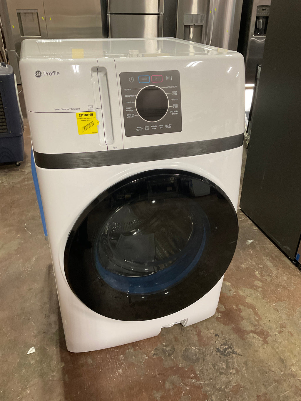 GE Profile™ ENERGY STAR® 4.6 cu. ft. Capacity UltraFast Combo with Ventless Inverter Heat Pump Technology Washer/Dryer