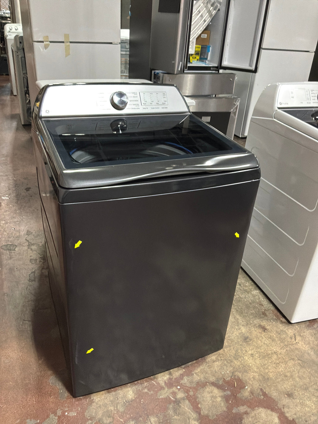 GE Profile™ ENERGY STAR® 5.0 cu. ft. Capacity Washer with Smarter Wash Technology and FlexDispense™