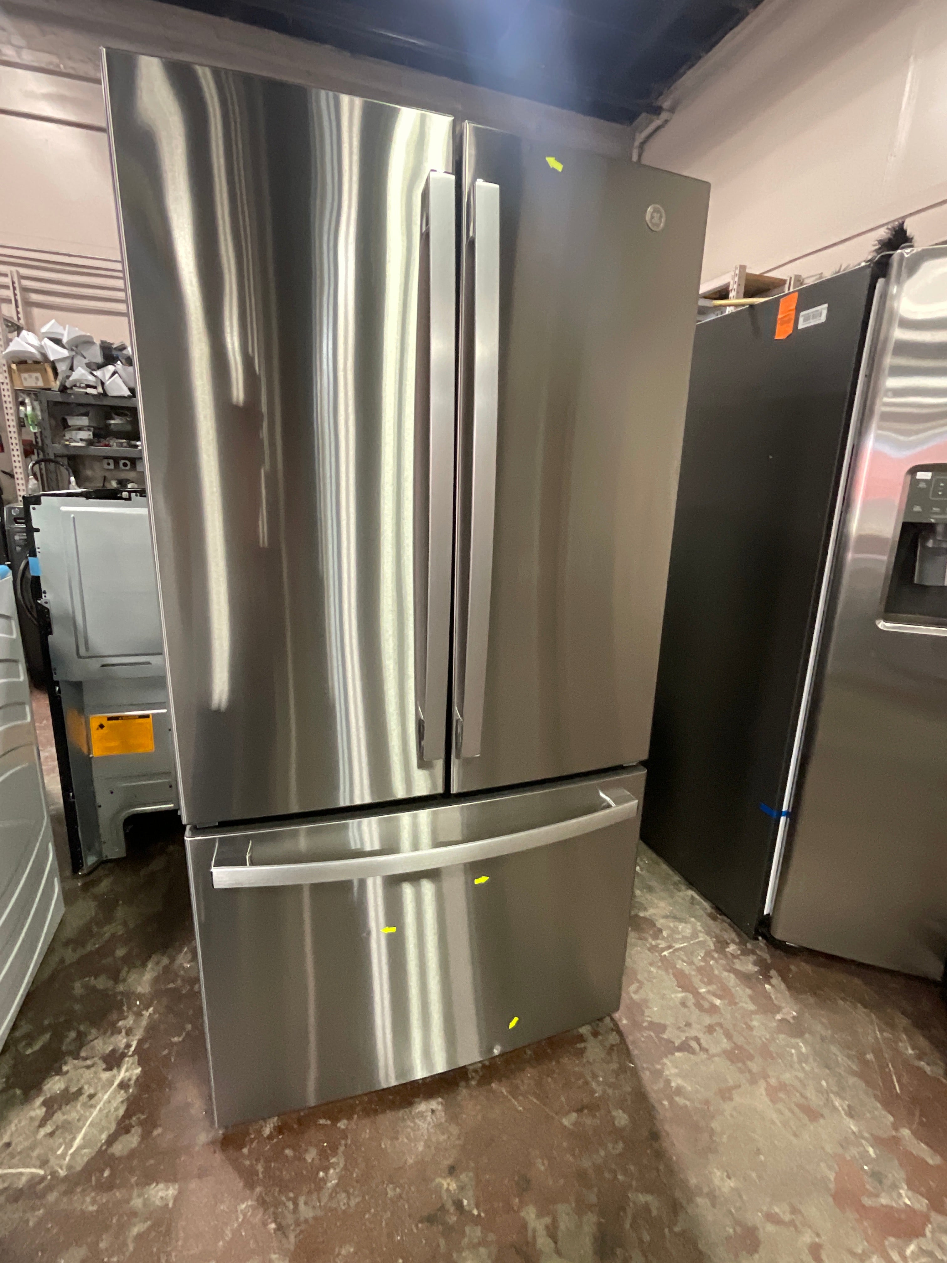 GE ENERGY STAR 27.0 Cu. Ft. Fingerprint Resistant French-Door Refrigerator