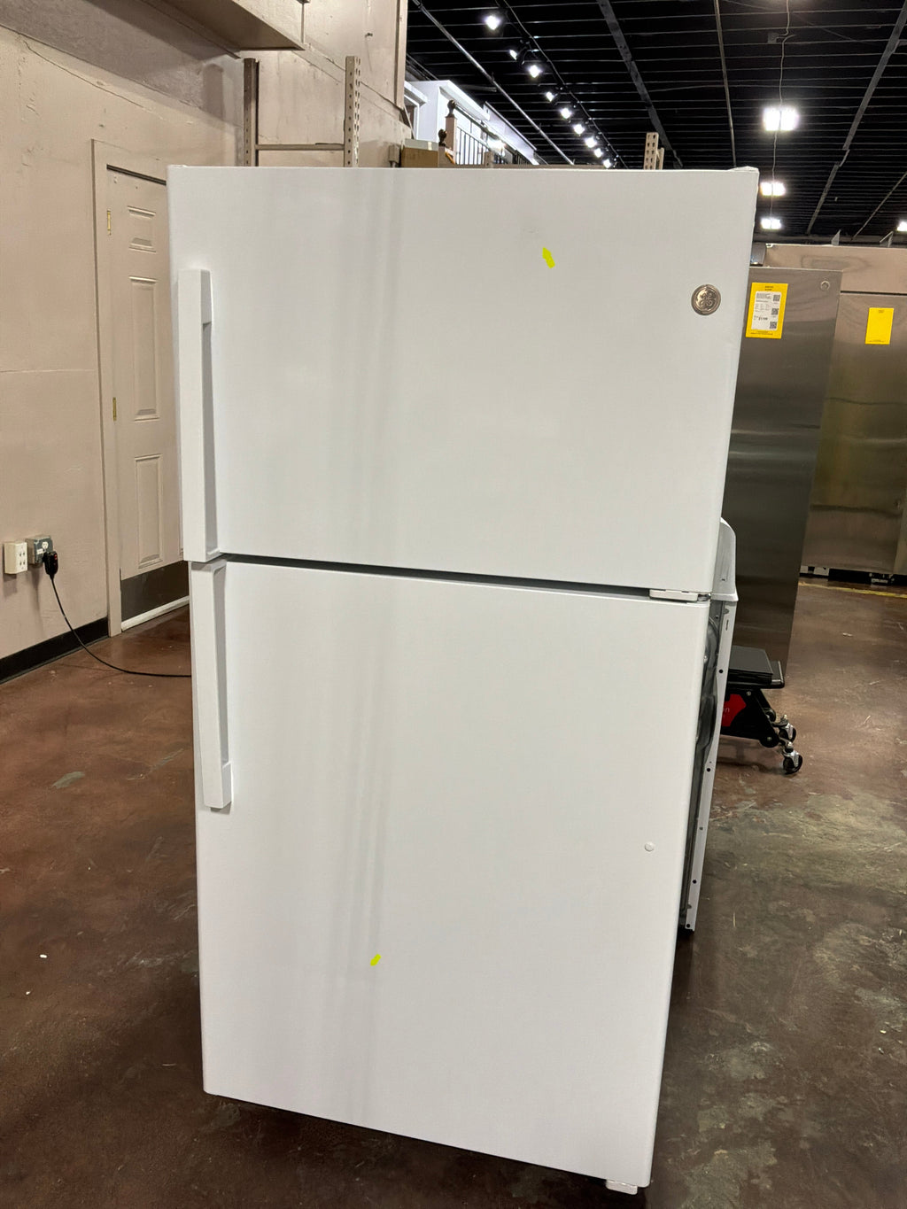 GE® 21.9 Cu. Ft. Garage Ready Top-Freezer Refrigerator