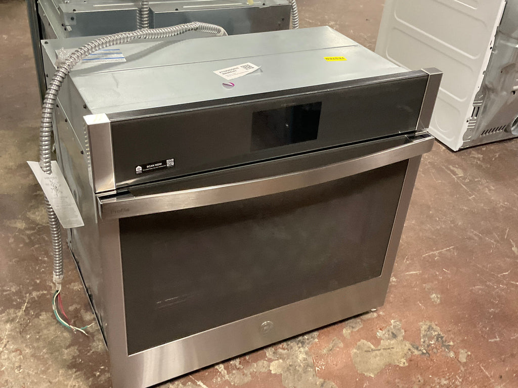 GE Profile™ 30" Smart Built-In Convection Single Wall Oven with In-Oven Camera and No Preheat Air Fry