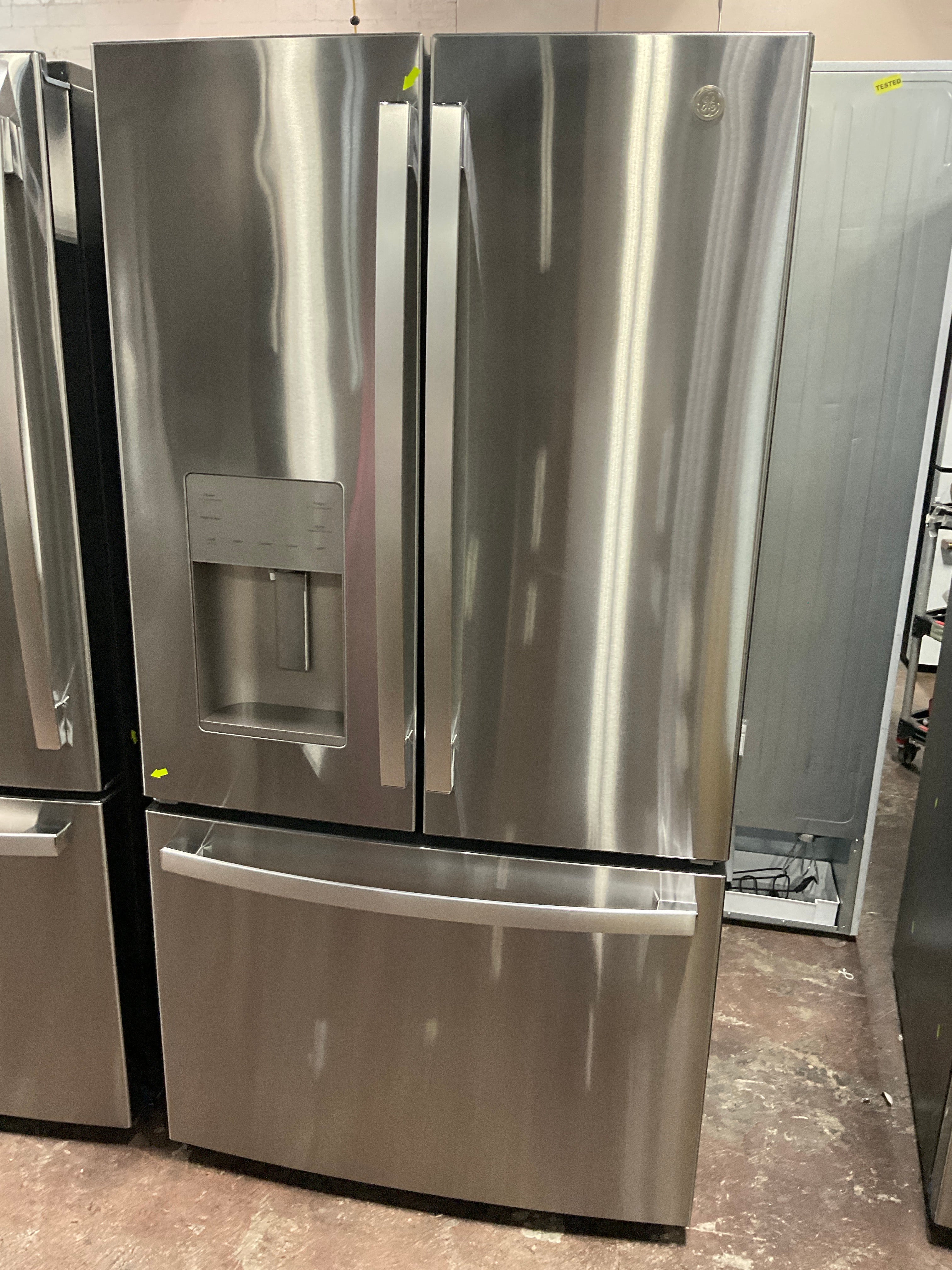 GE GE® ENERGY STAR® 20.6 Cu. Ft. Fingerprint Resistant Counter-Depth French-Door Refrigerator
