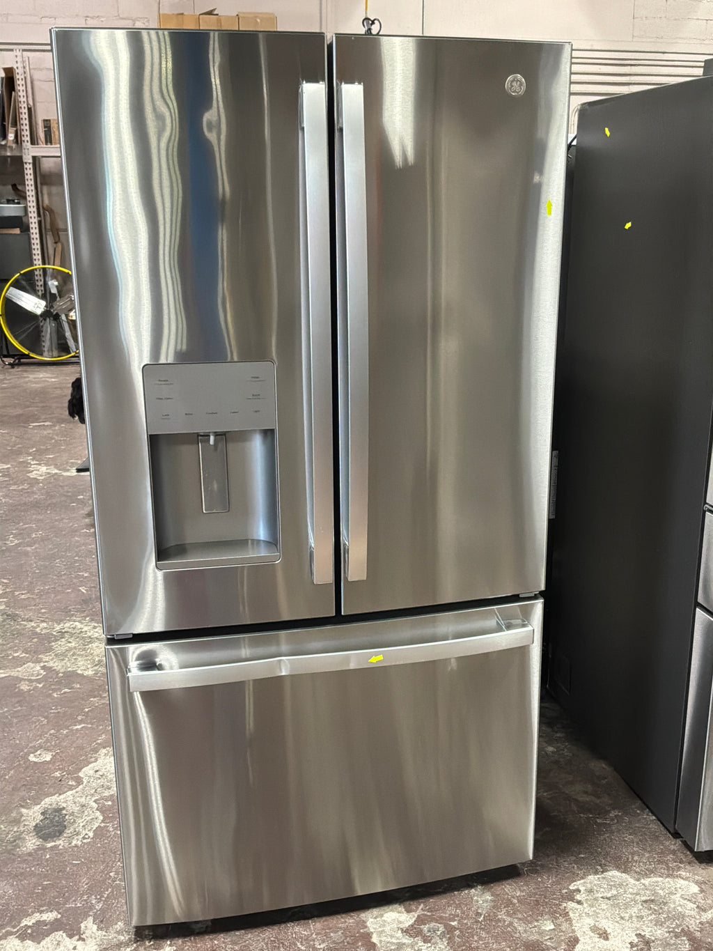 GE GE® ENERGY STAR® 20.6 Cu. Ft. Fingerprint Resistant Counter-Depth French-Door Refrigerator