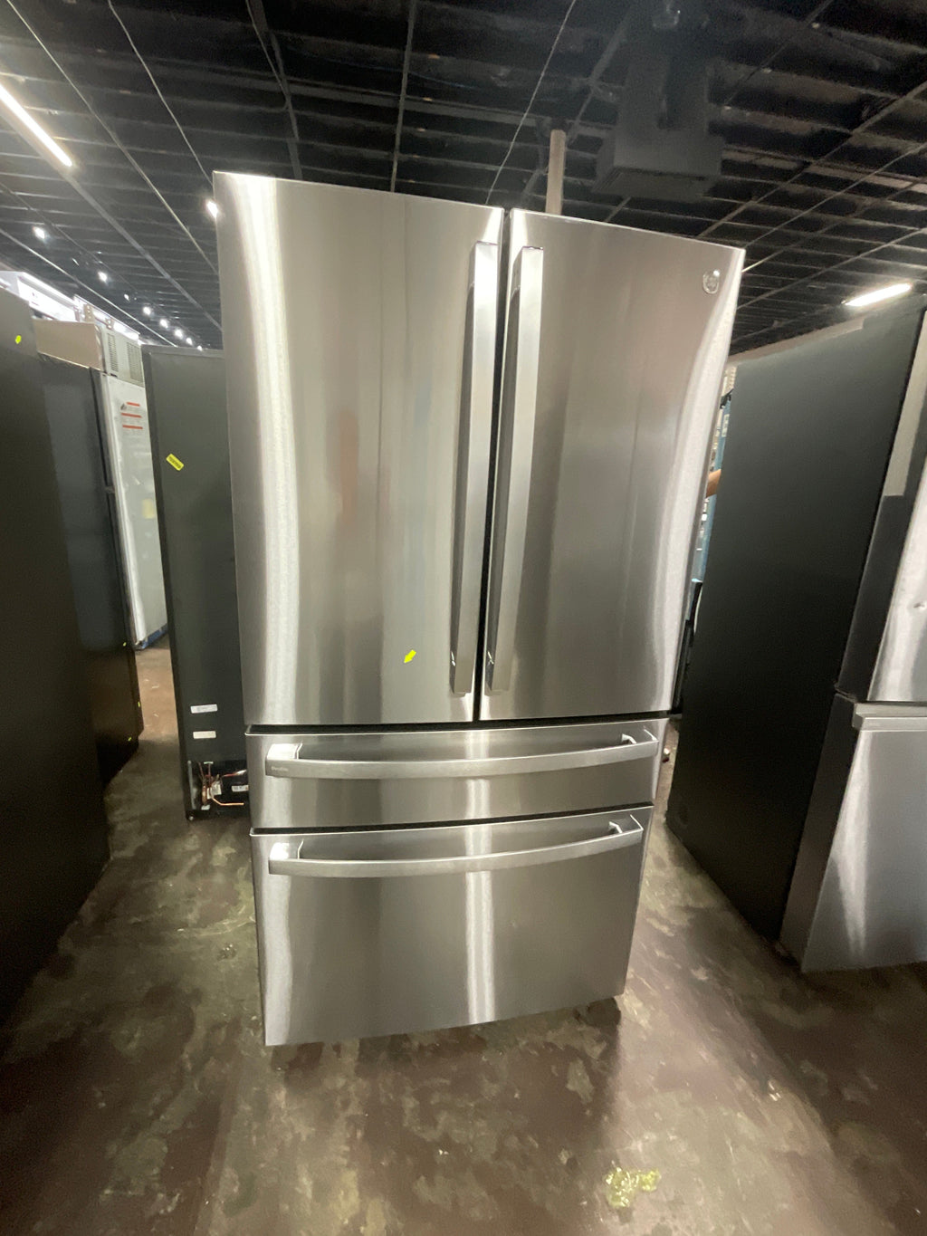 GE Profile™ ENERGY STAR® 28.7 Cu. Ft. Smart Fingerprint Resistant 4-Door French-Door Refrigerator With Dual-Dispense AutoFill Pitcher