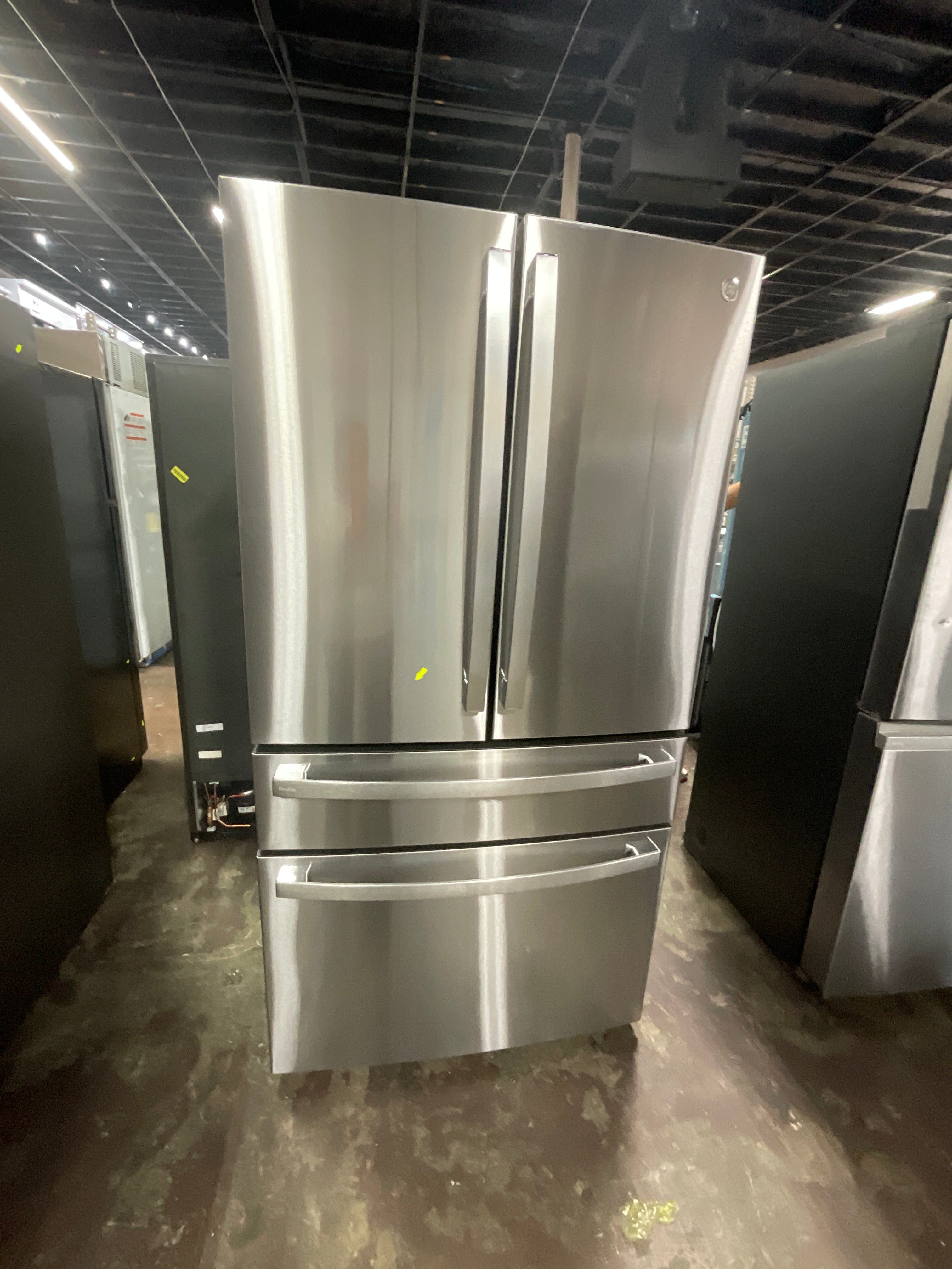 GE Profile™ ENERGY STAR® 28.7 Cu. Ft. Smart Fingerprint Resistant 4-Door French-Door Refrigerator With Dual-Dispense AutoFill Pitcher