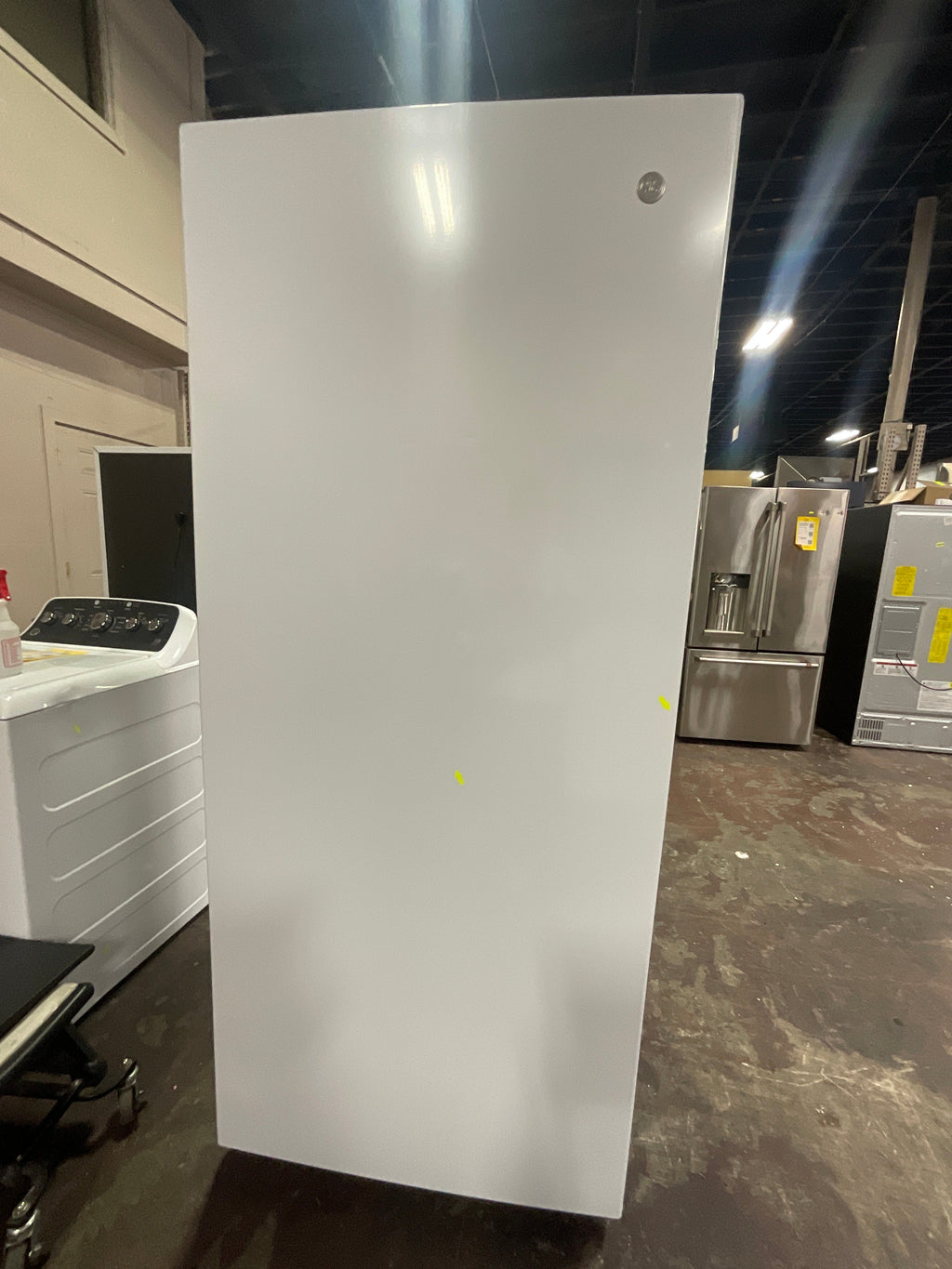 GE® 21.3 Cu. Ft. Frost-Free Garage Ready Upright Freezer