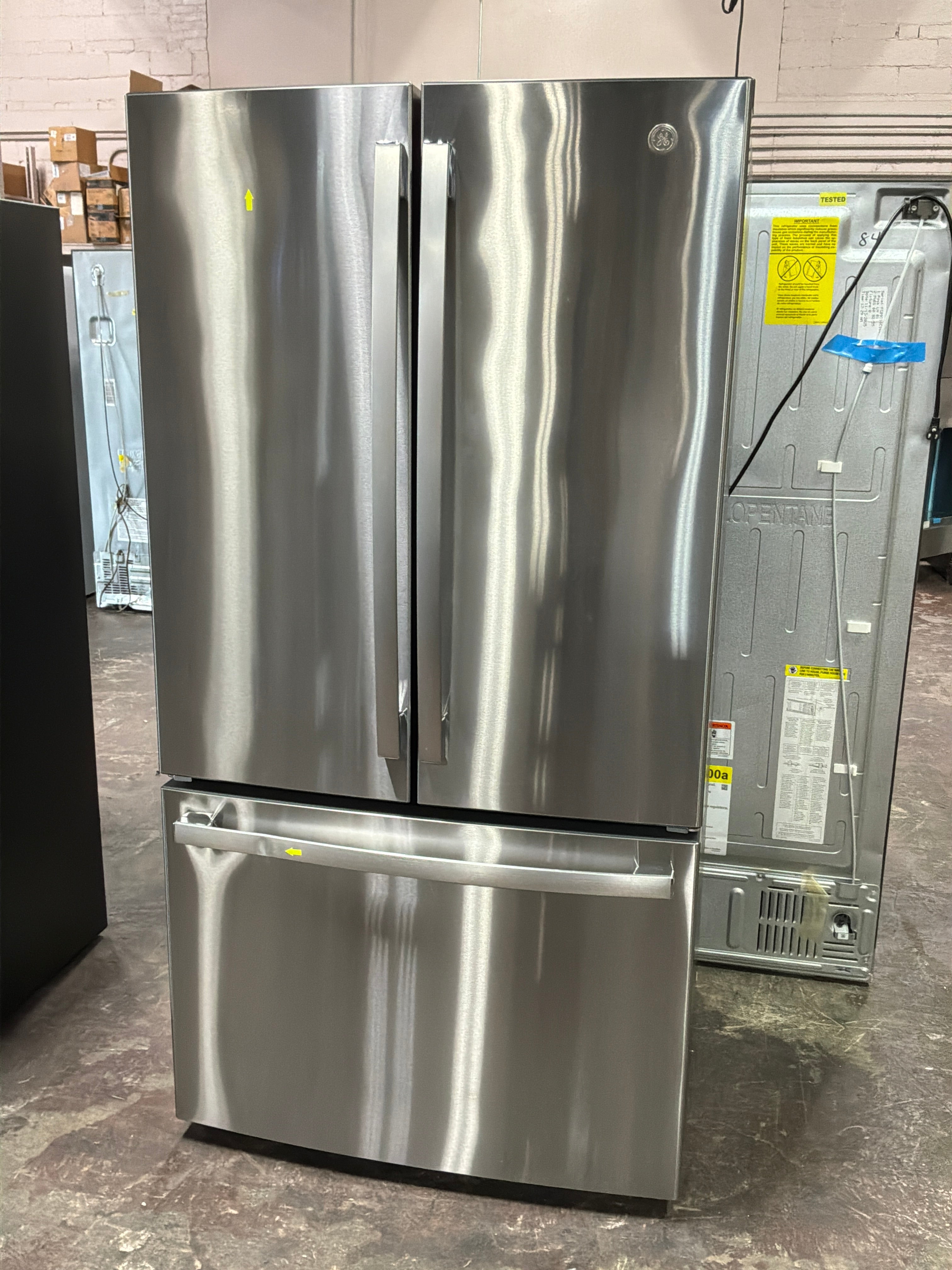GE GE® ENERGY STAR® 21.9 Cu. Ft. Fingerprint Resistant Counter-Depth French-Door Refrigerator