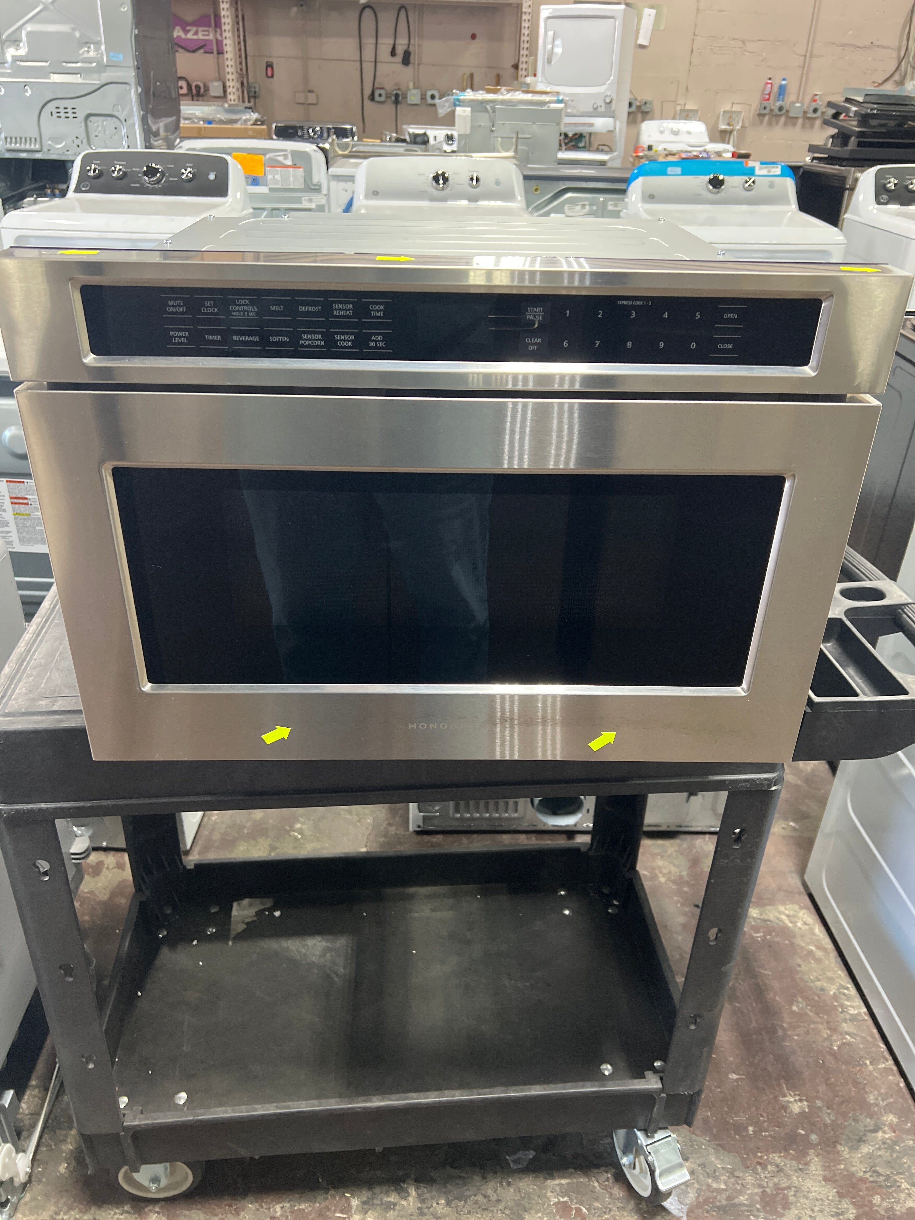 GE Monogram 1.2 Cu. Ft. Drawer Microwave