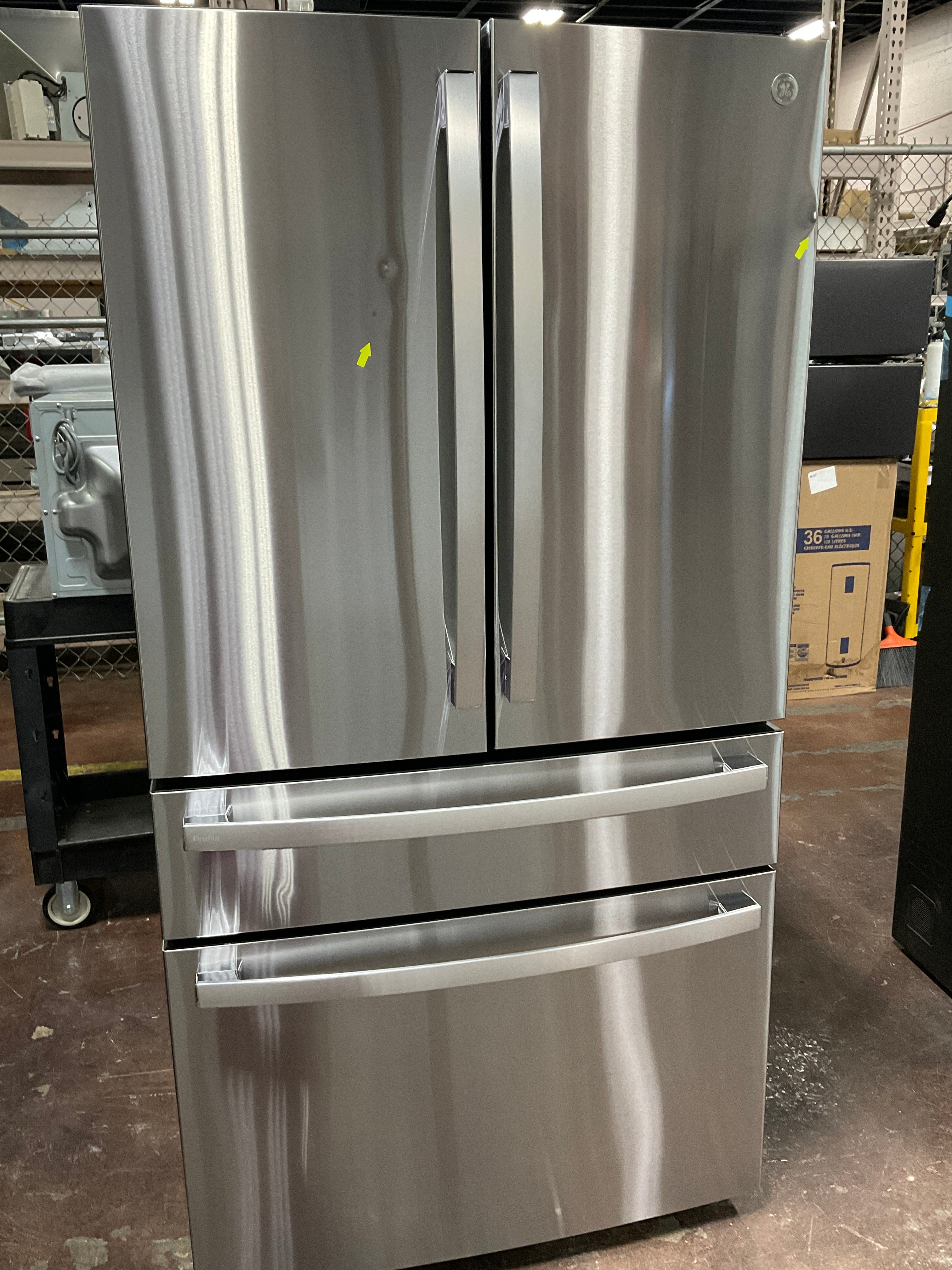 GE Profile™ ENERGY STAR® 28.7 Cu. Ft. Smart Fingerprint Resistant 4-Door French-Door Refrigerator With Dual-Dispense AutoFill Pitcher