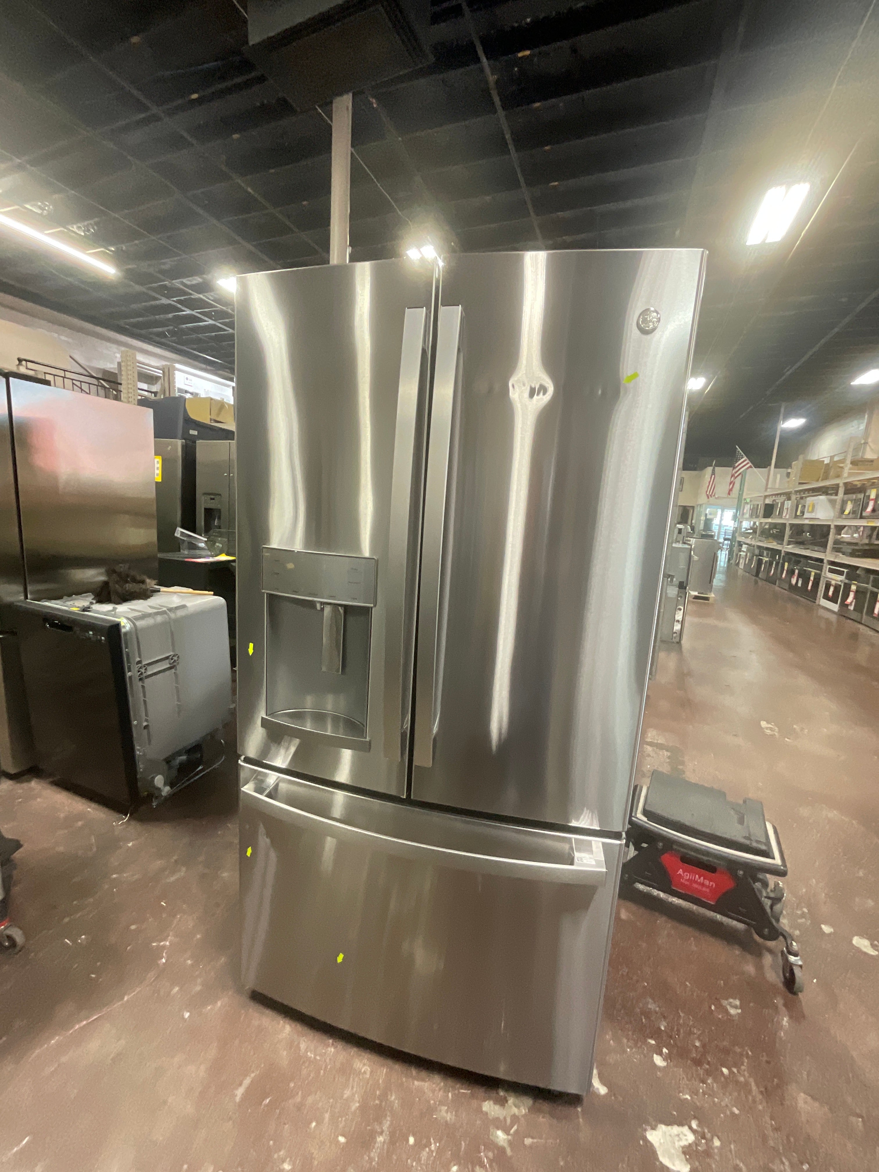 GE® ENERGY STAR® 27.7 Cu. Ft. Fingerprint Resistant French-Door Refrigerator