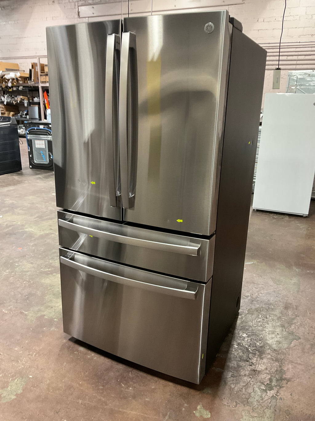 GE Profile™ ENERGY STAR® 28.7 Cu. Ft. Smart Fingerprint Resistant 4-Door French-Door Refrigerator With Dual-Dispense AutoFill Pitcher