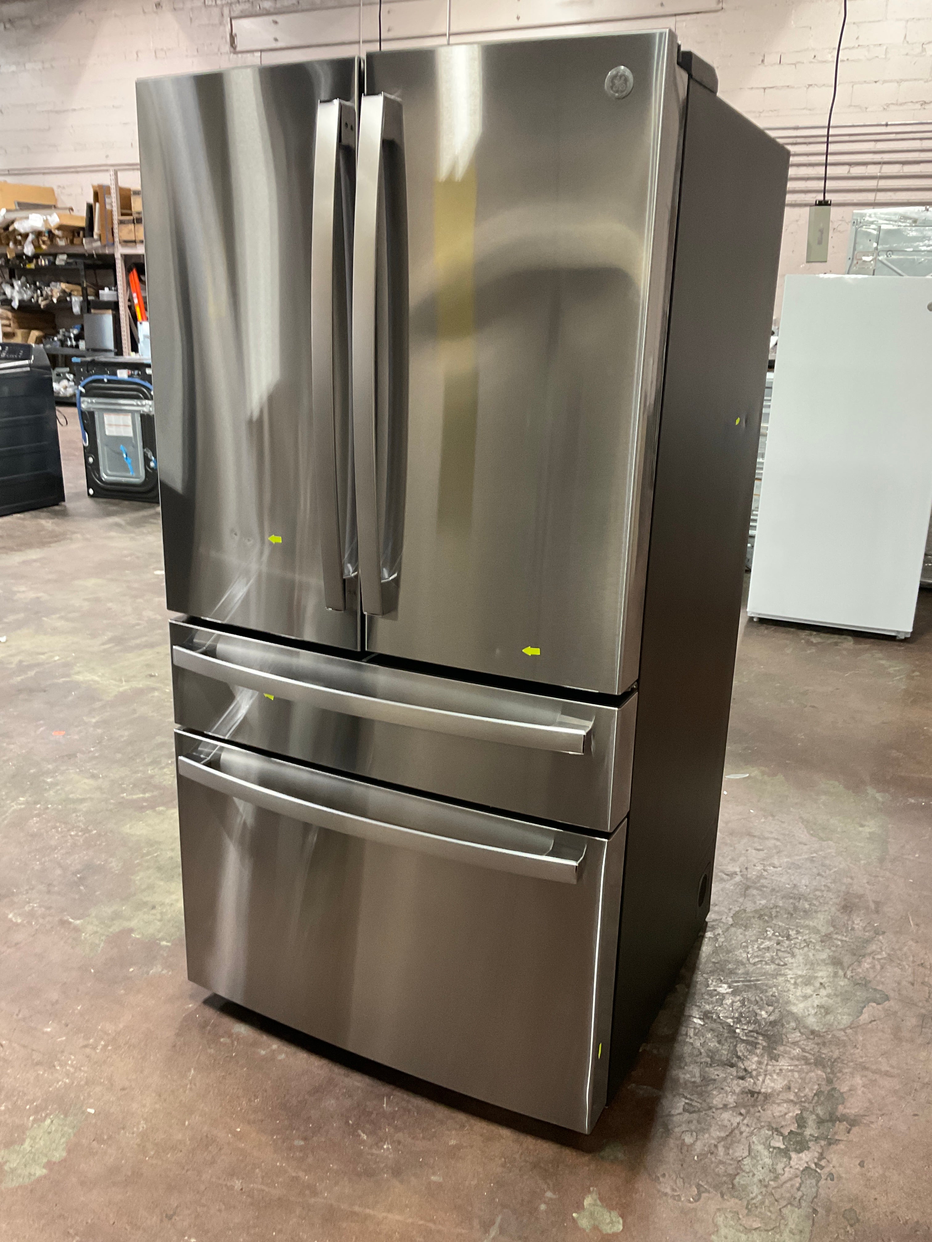 GE Profile™ ENERGY STAR® 28.7 Cu. Ft. Smart Fingerprint Resistant 4-Door French-Door Refrigerator With Dual-Dispense AutoFill Pitcher