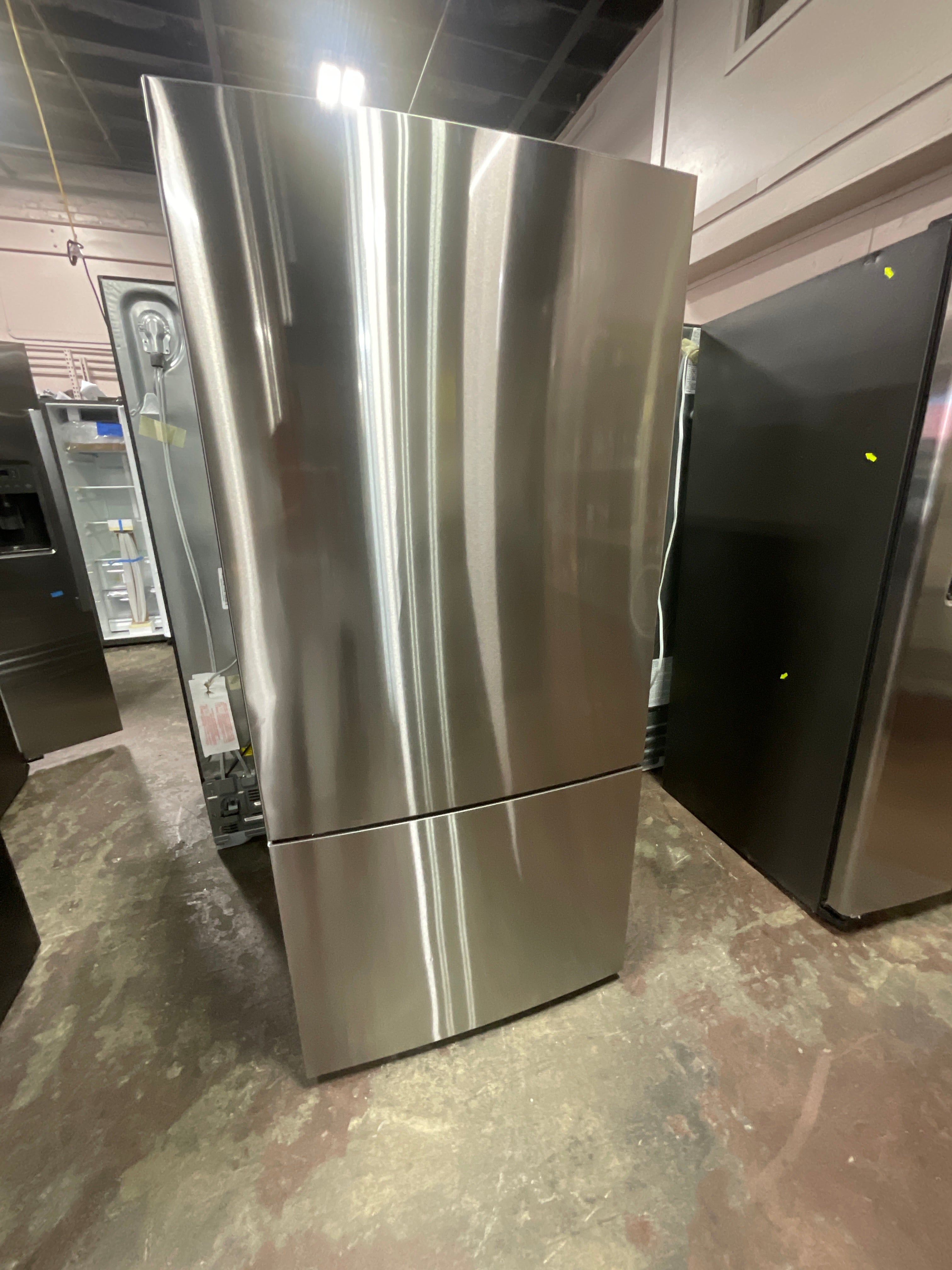 GE® ENERGY STAR® 17.7 Cu. Ft. Counter-Depth Bottom-Freezer Refrigerator