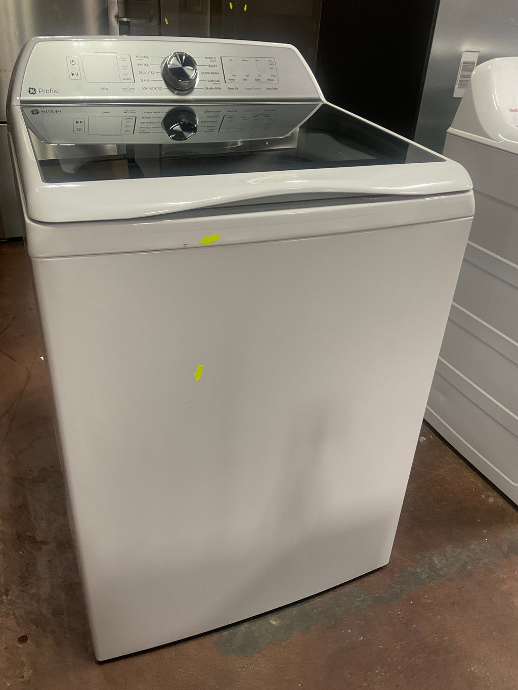 GE Profile™ ENERGY STAR® 5.0 cu. ft. Capacity Washer with Smarter Wash Technology and FlexDispense™