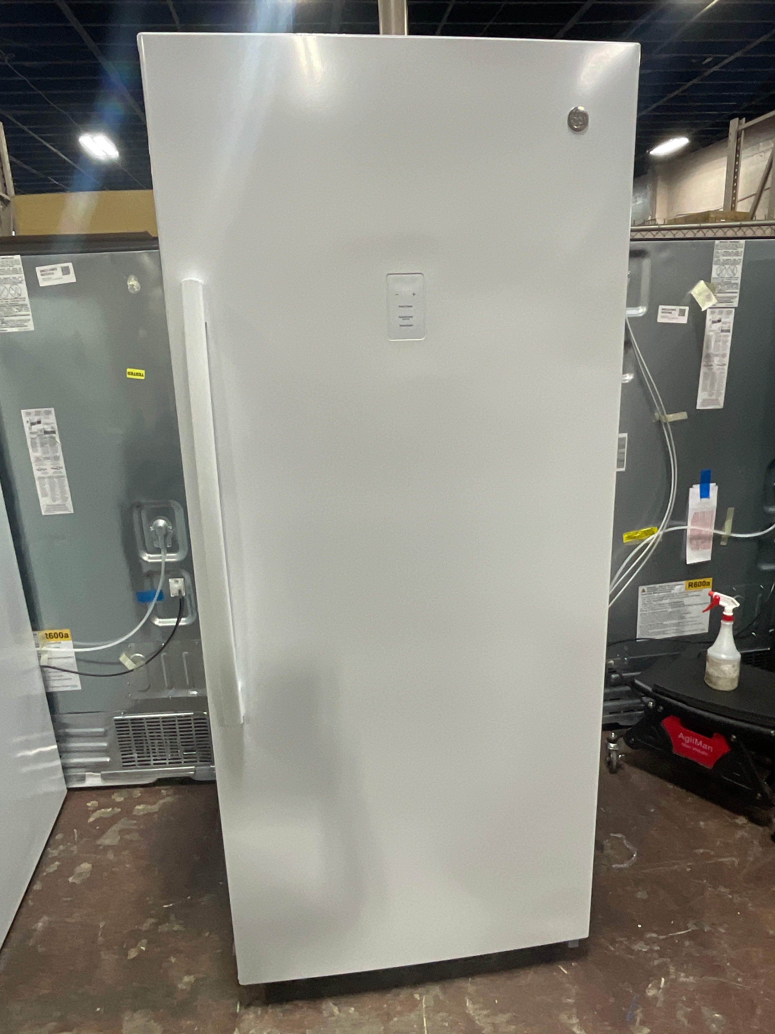 GE® ENERGY STAR® 21.3 Cu. Ft. Frost-Free Garage Ready Upright Freezer