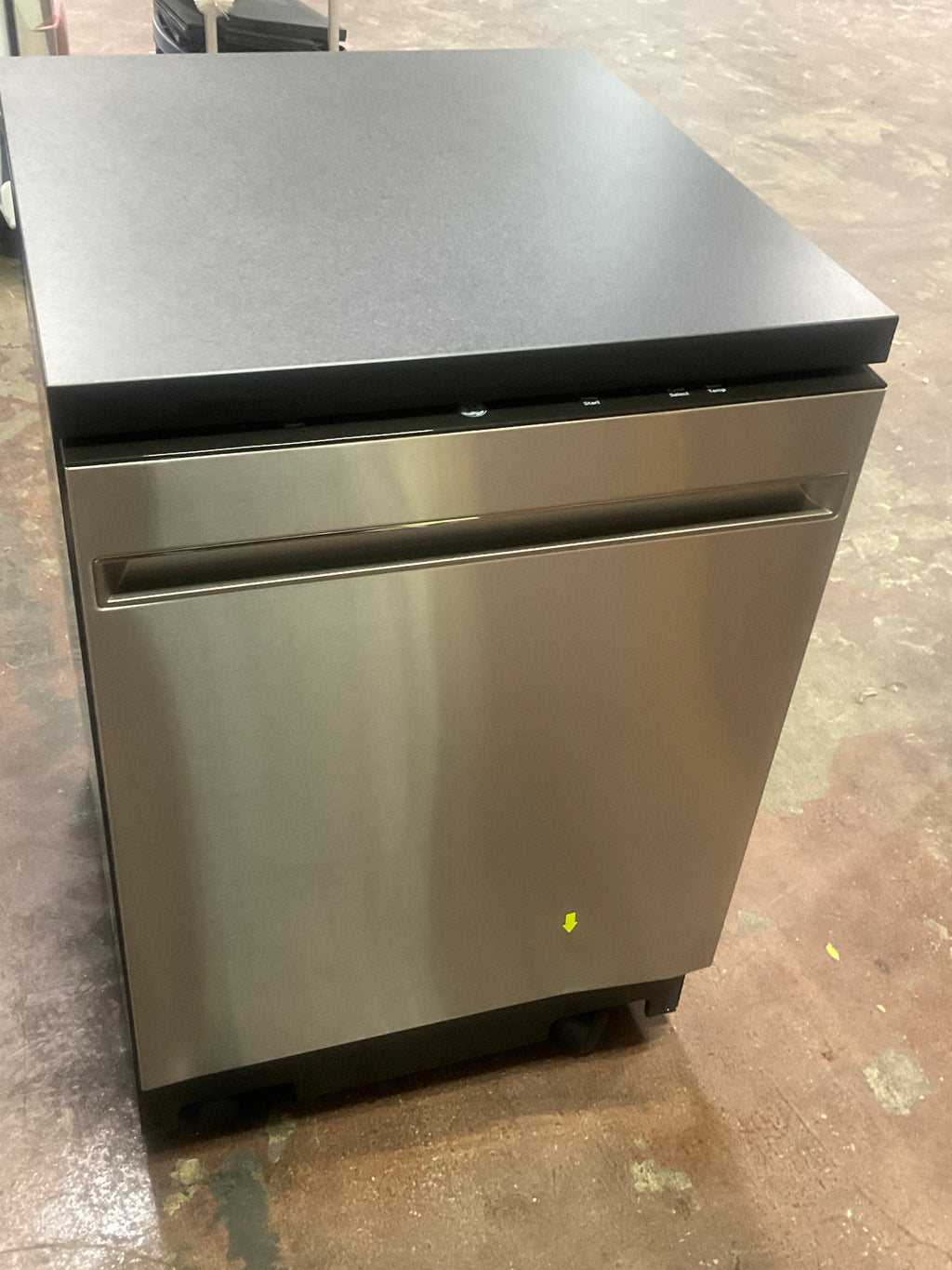 GE® ENERGY STAR® 24" Stainless Steel Interior Portable Dishwasher with Sanitize Cycle
