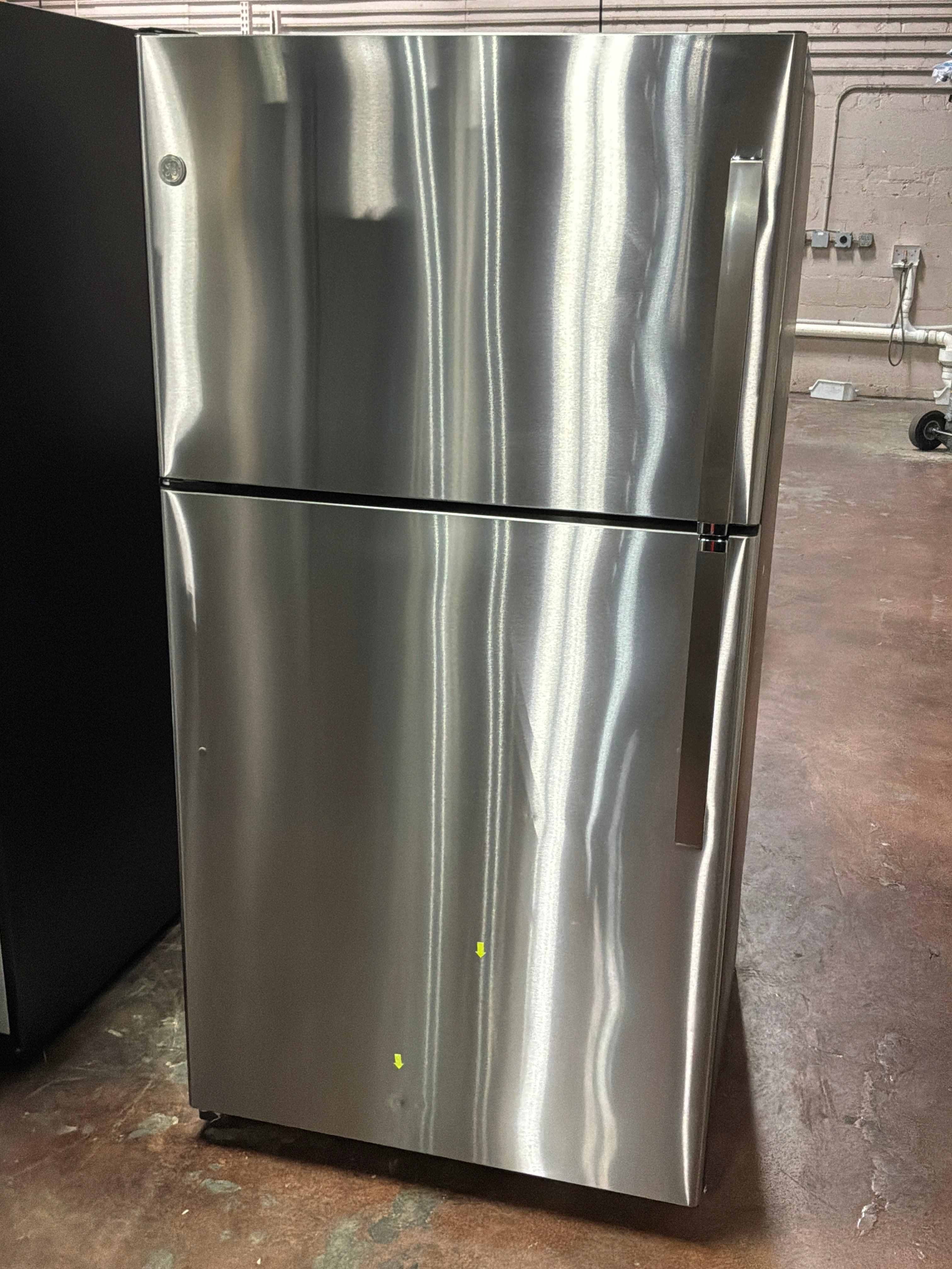GE® 21.9 Cu. Ft. Garage Ready Top-Freezer Refrigerator
