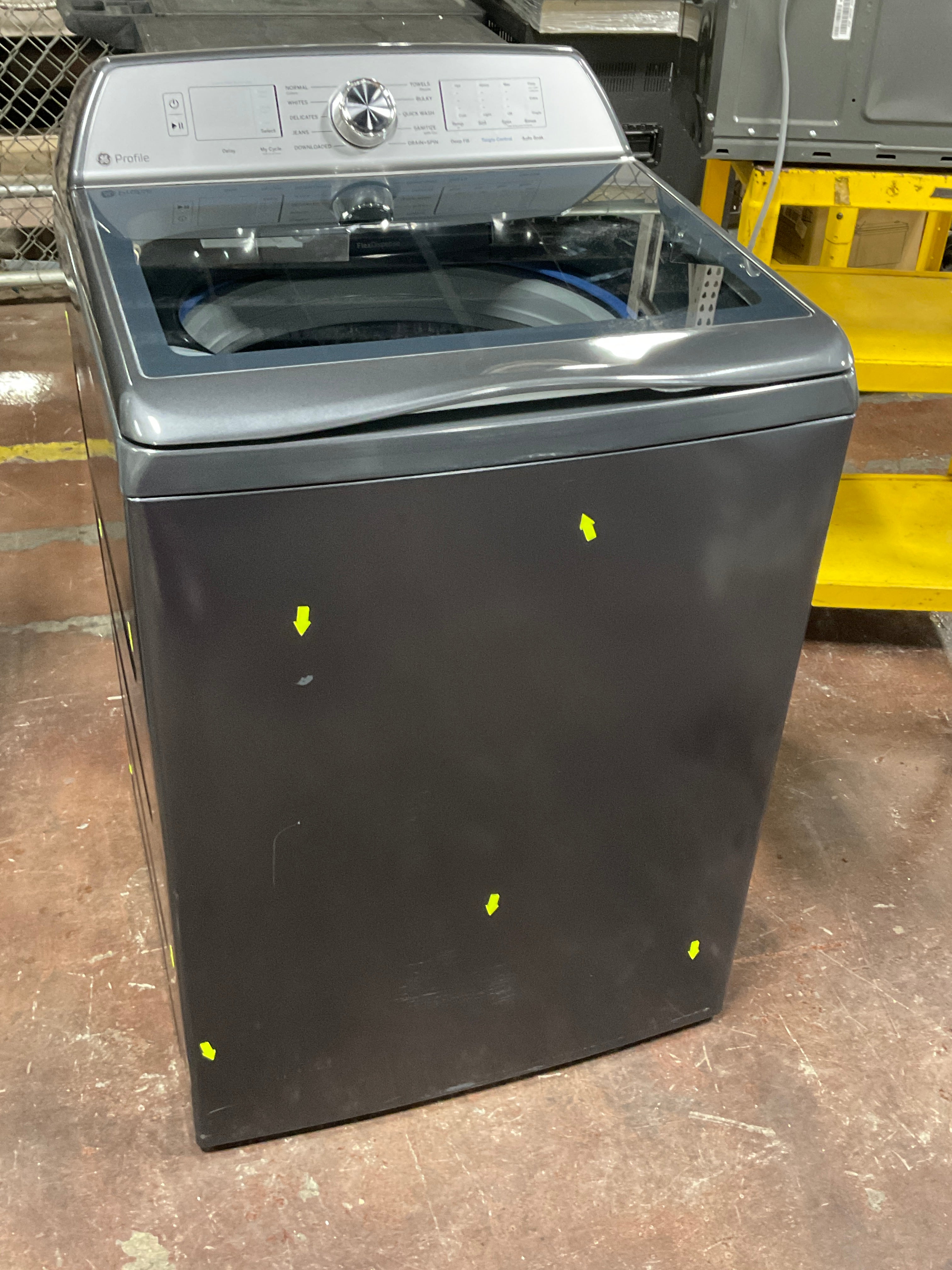 GE Profile™ ENERGY STAR® 5.0 cu. ft. Capacity Washer with Smarter Wash Technology and FlexDispense™