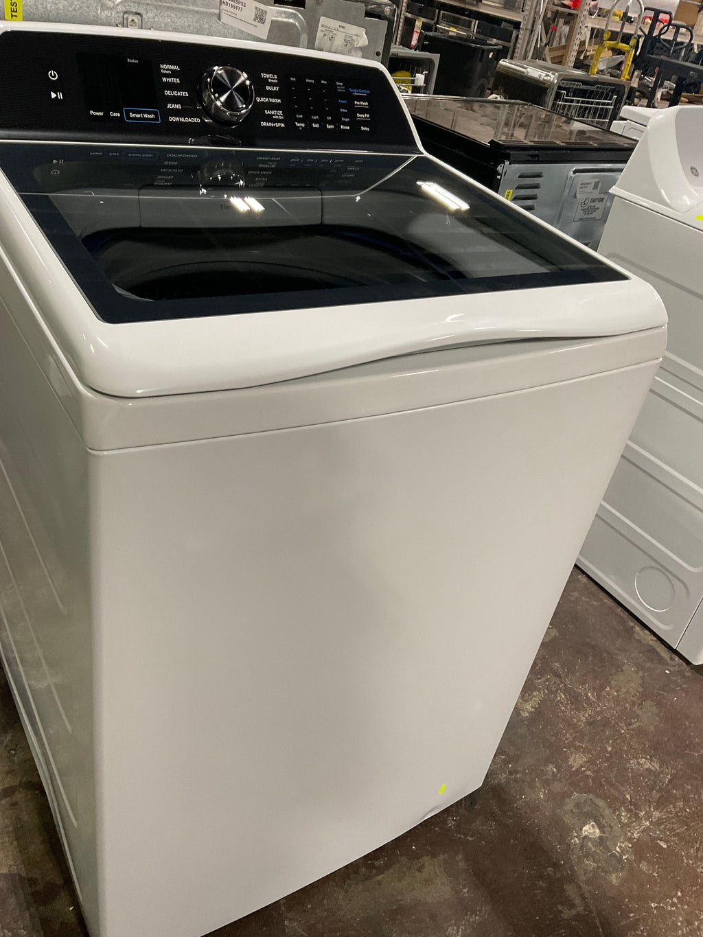GE Profile™ ENERGY STAR® 5.4 cu. ft. Capacity Washer with Smarter Wash Technology and FlexDispense™