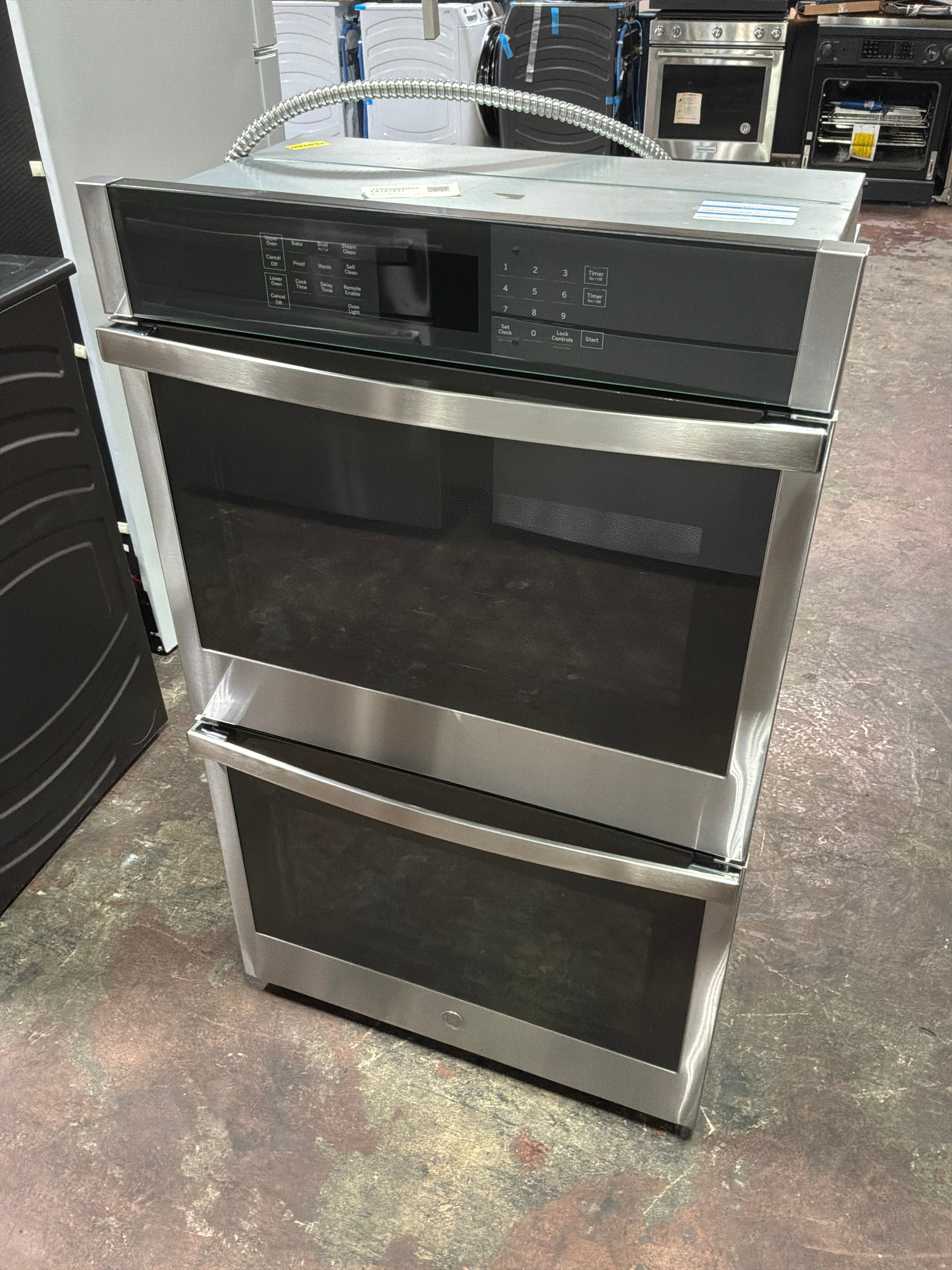 GE® 30" Smart Built-In Self-Clean Double Wall Oven