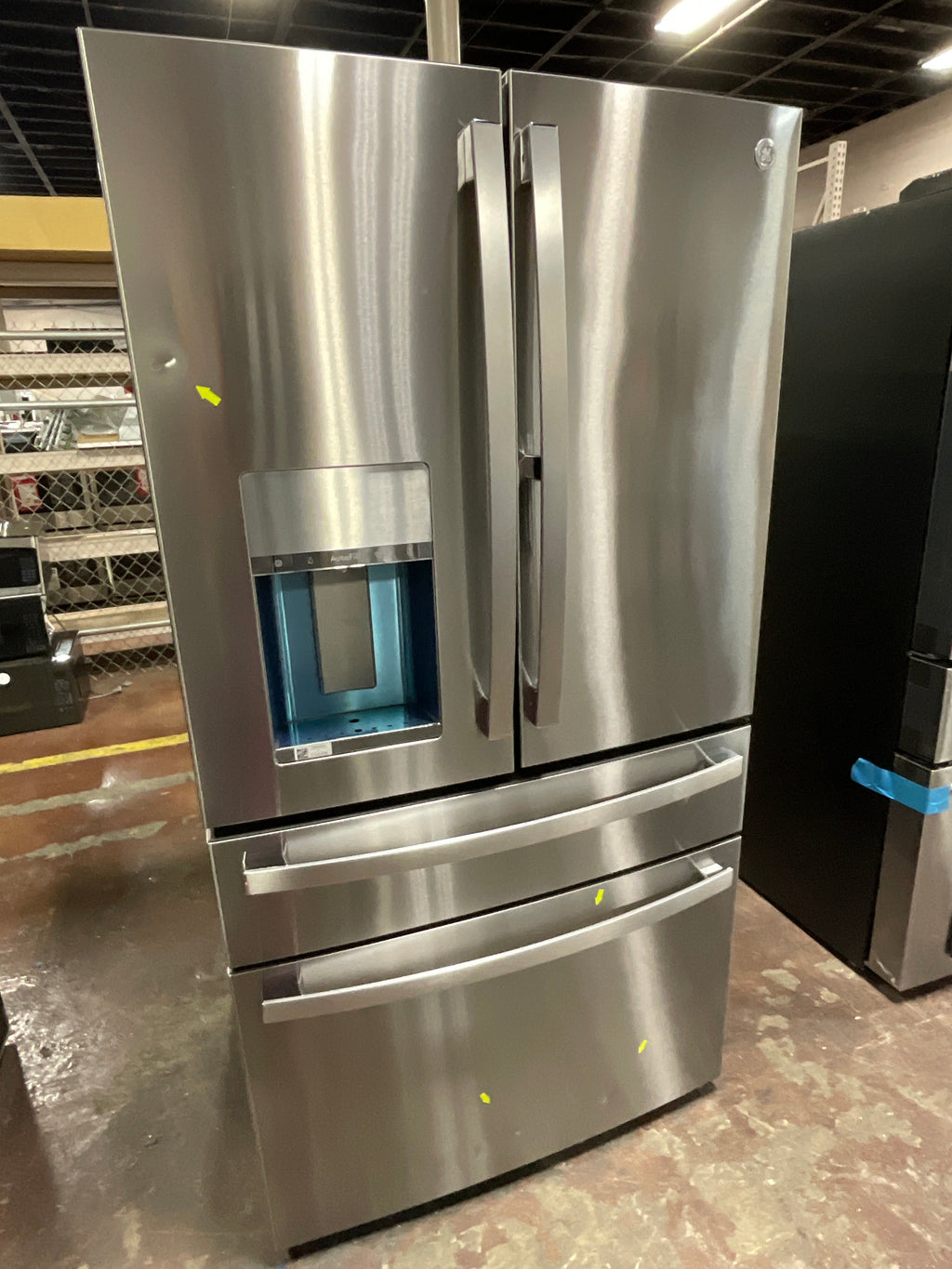 GE Profile™ ENERGY STAR® 27.9 Cu. Ft. Smart Fingerprint Resistant 4-Door French-Door Refrigerator with Door In Door