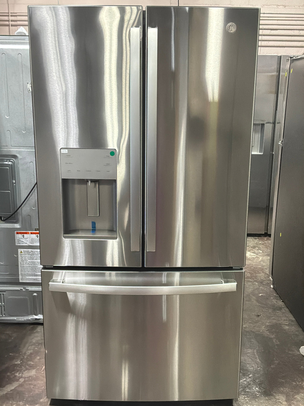 GE GE® ENERGY STAR® 20.6 Cu. Ft. Fingerprint Resistant Counter-Depth French-Door Refrigerator