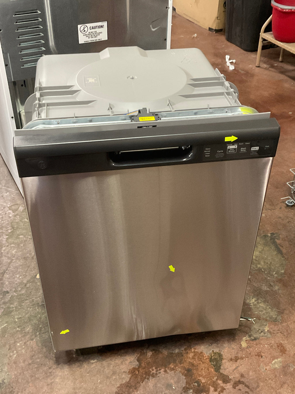 GE GE® ENERGY STAR® Dishwasher with Front Controls