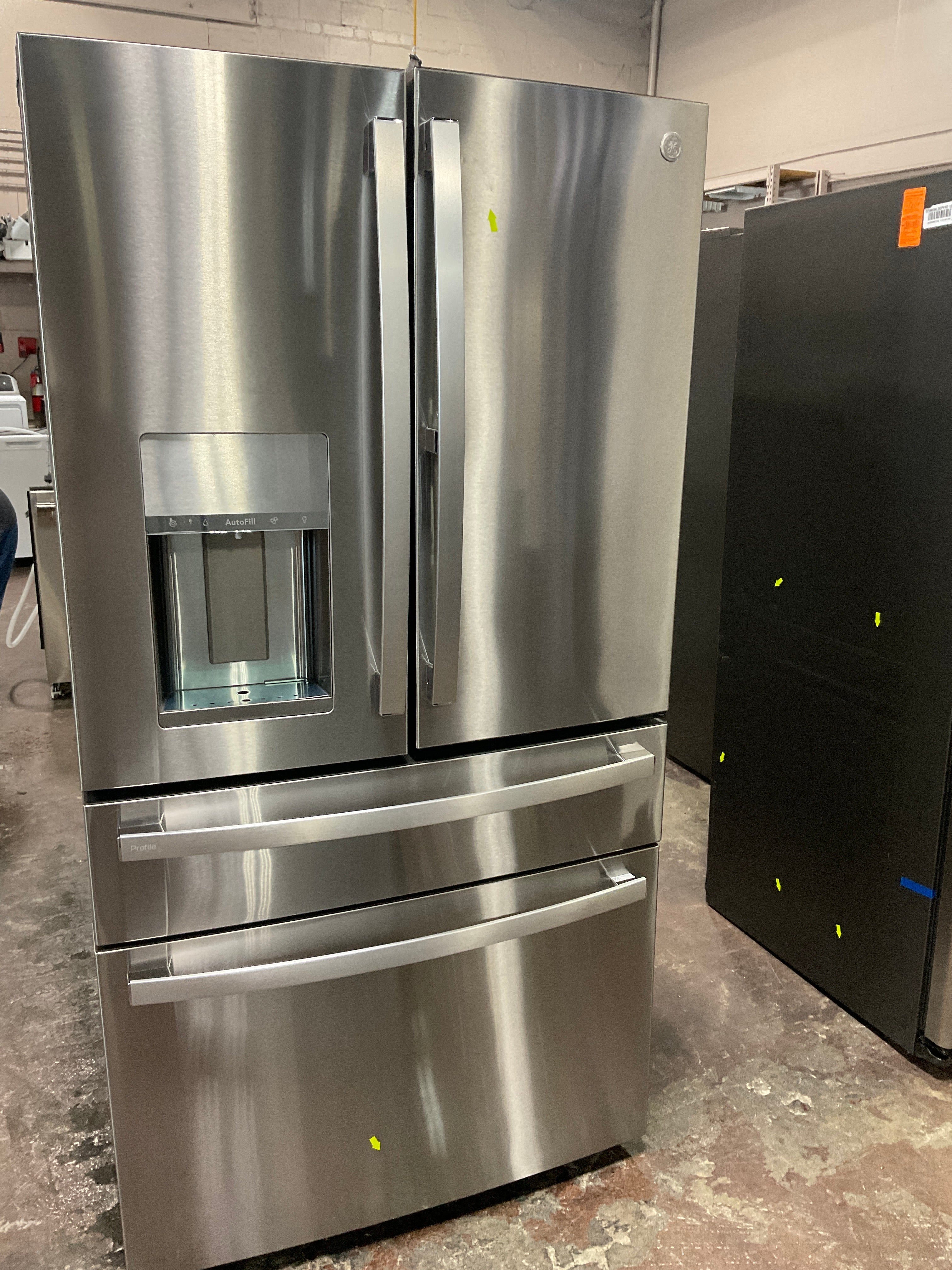 GE Profile™ ENERGY STAR® 27.9 Cu. Ft. Smart Fingerprint Resistant 4-Door French-Door Refrigerator with Door In Door