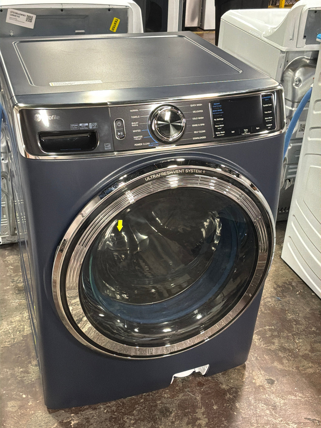GE Profile™ 5.3 cu. ft. Capacity Smart Front Load ENERGY STAR® Washer with UltraFresh™ Vent System+ with OdorBlock™