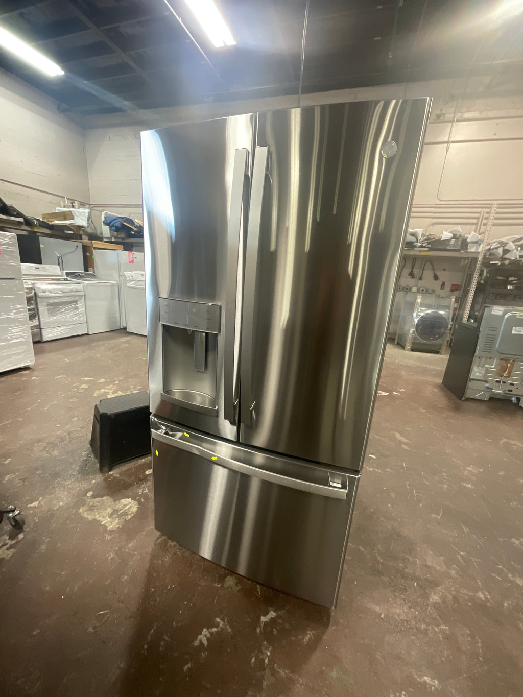 GE® ENERGY STAR® 27.7 Cu. Ft. Fingerprint Resistant French-Door Refrigerator