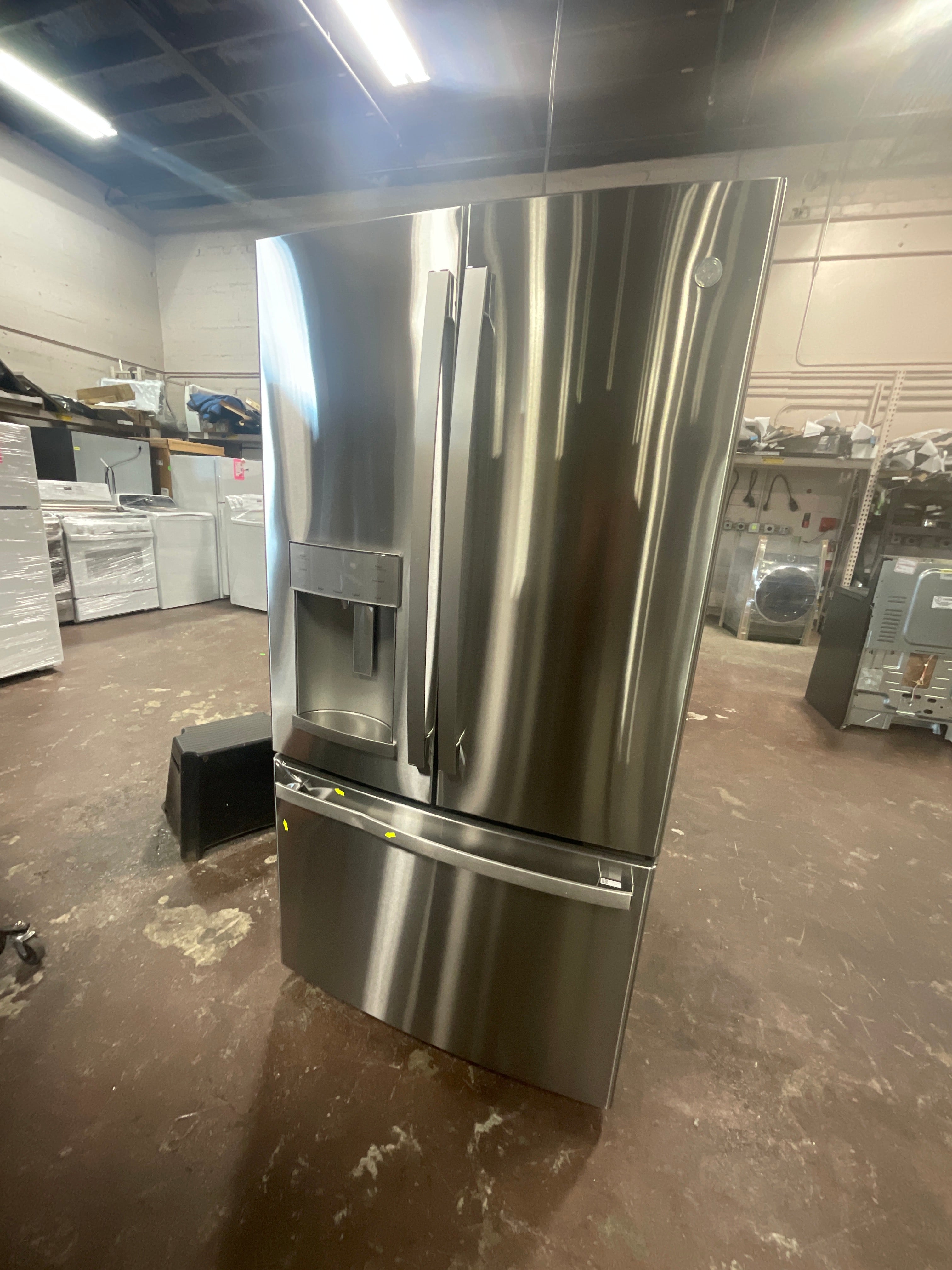 GE® ENERGY STAR® 27.7 Cu. Ft. Fingerprint Resistant French-Door Refrigerator