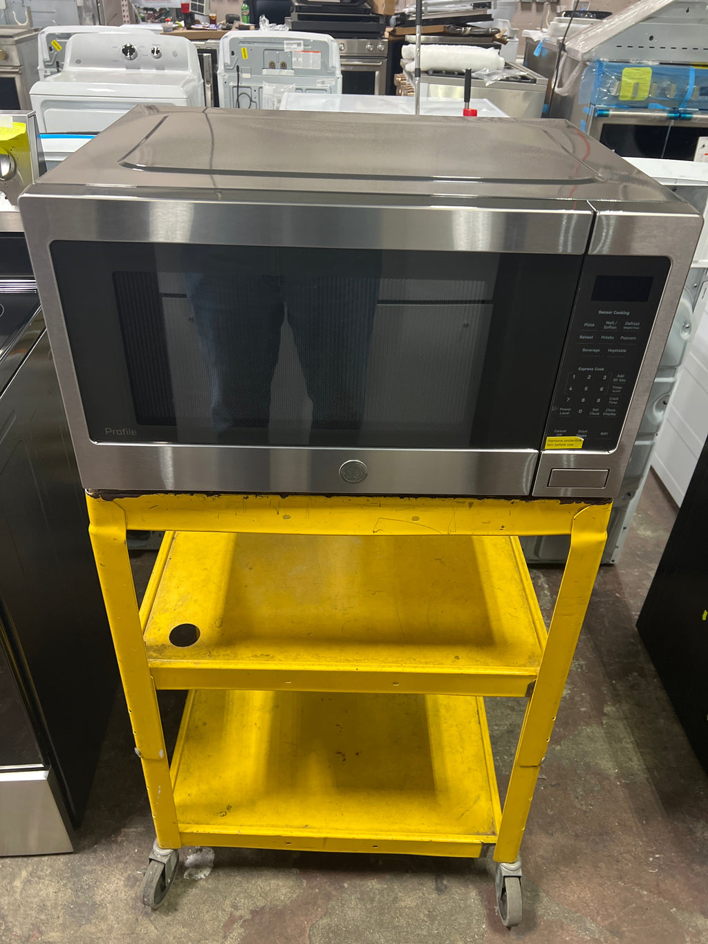 GE Profile™ 2.2 Cu. Ft. Countertop Sensor Microwave Oven