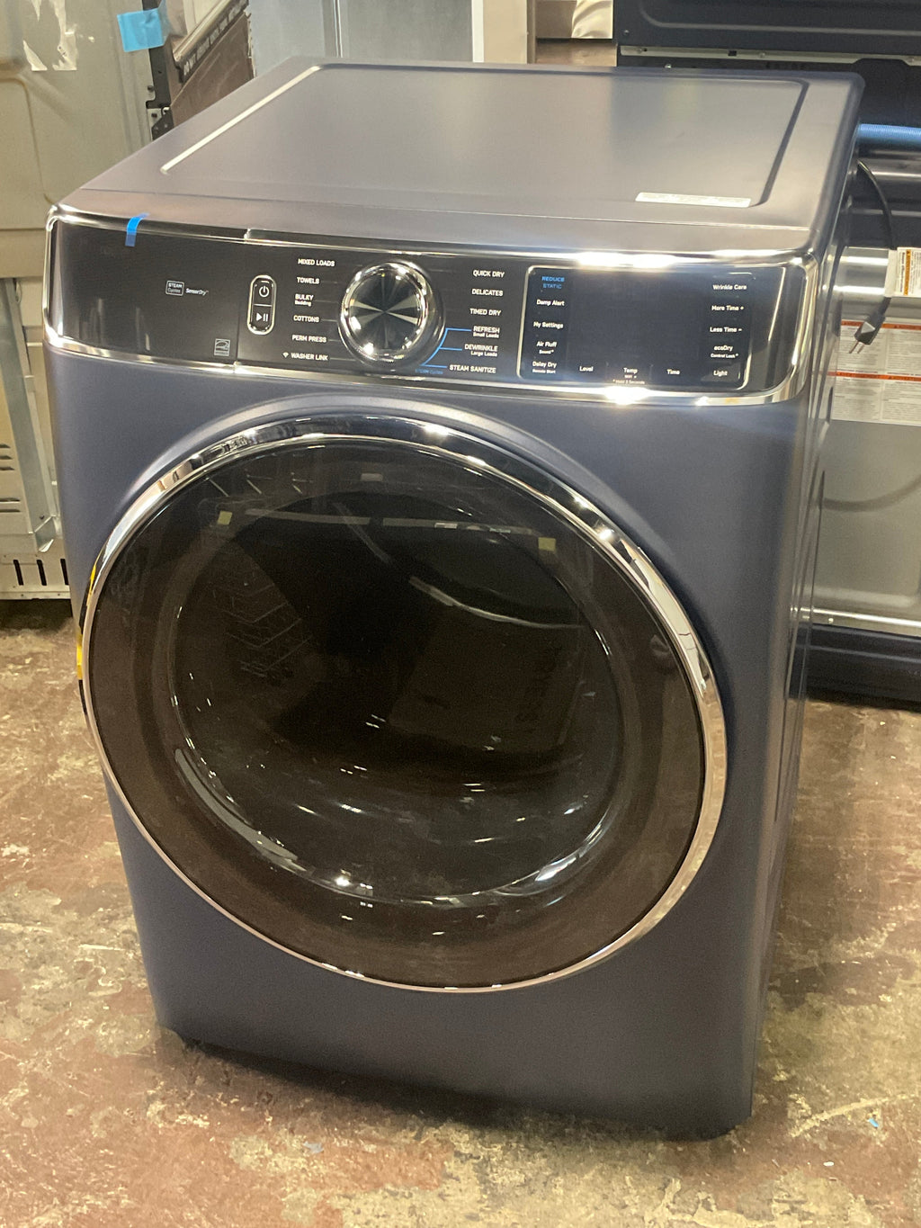 GE Profile™ 7.8 cu. ft. Capacity Smart Front Load Electric Dryer with Steam and Sanitize Cycle