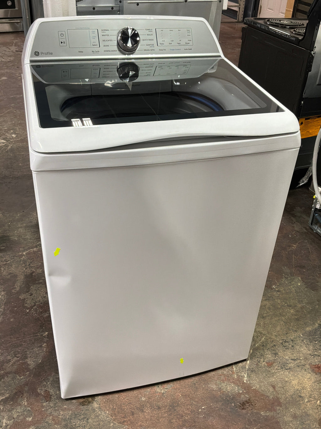 GE Profile™ ENERGY STAR® 5.0 cu. ft. Capacity Washer with Smarter Wash Technology and FlexDispense™