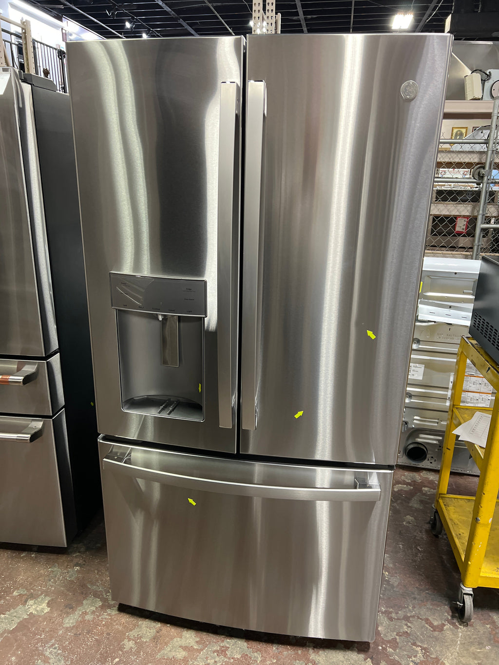 GE® ENERGY STAR® 27.7 Cu. Ft. Fingerprint Resistant French-Door Refrigerator