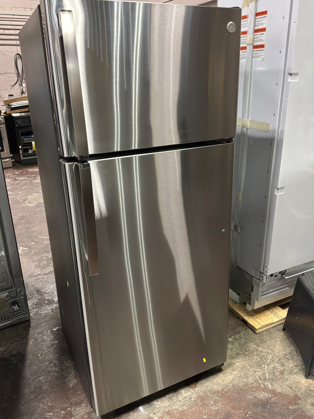 GE® 17.5 Cu. Ft. Top-Freezer Refrigerator