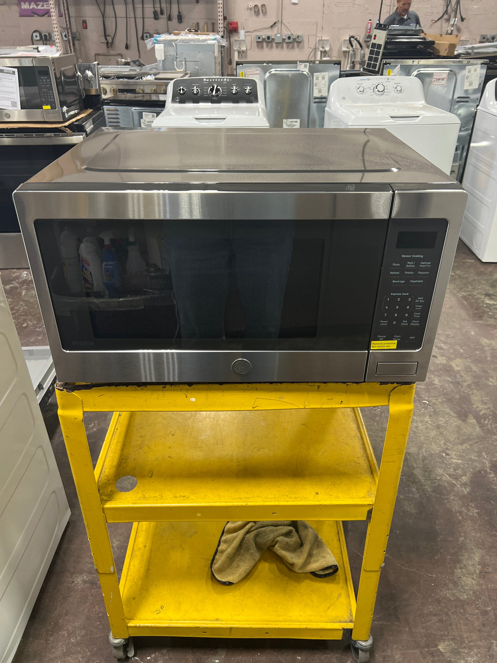 GE Profile™ 2.2 Cu. Ft. Countertop Sensor Microwave Oven