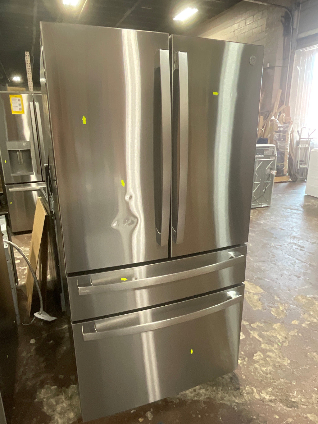 GE Profile™ ENERGY STAR® 28.7 Cu. Ft. Smart Fingerprint Resistant 4-Door French-Door Refrigerator With Dual-Dispense AutoFill Pitcher