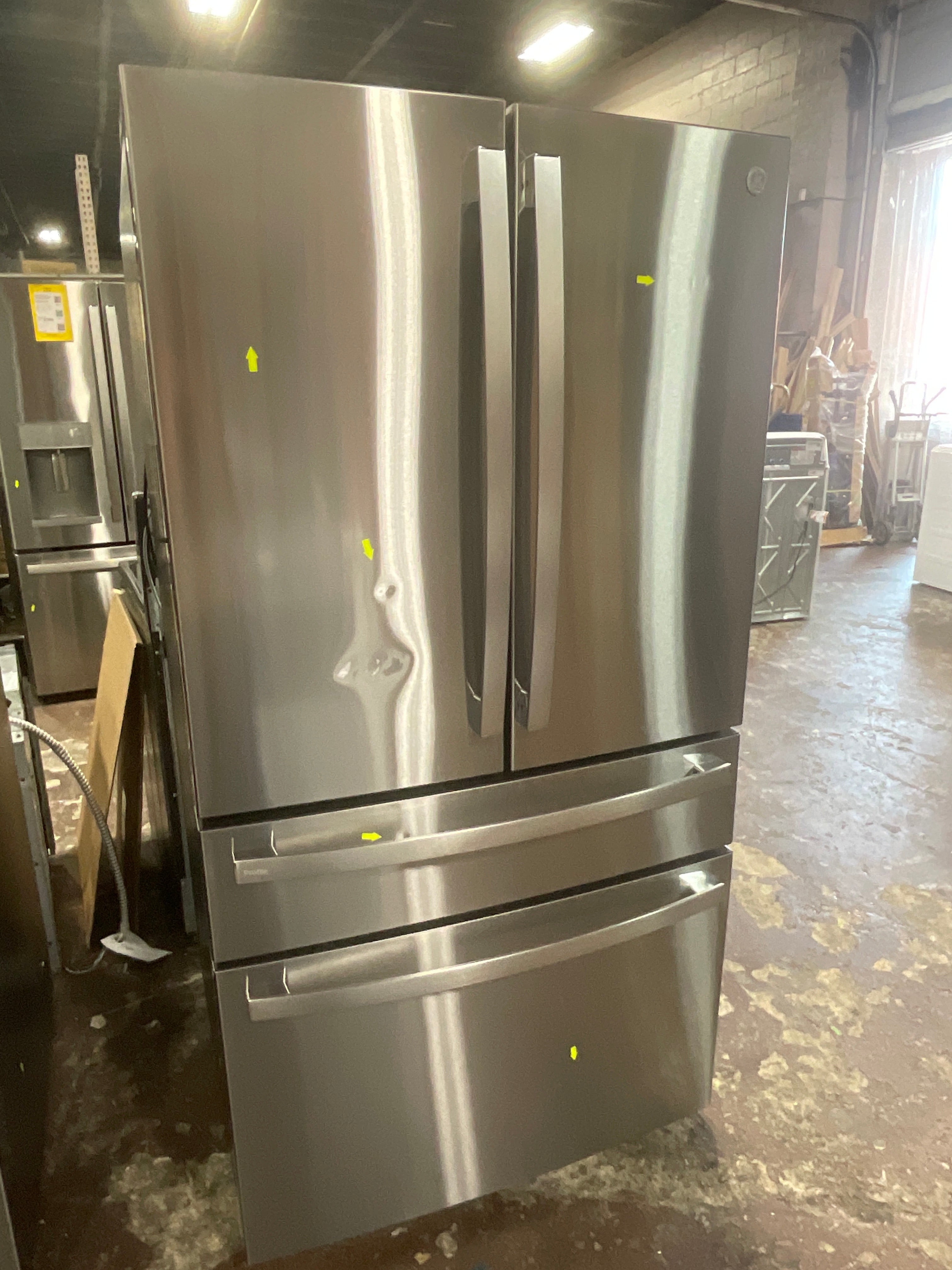 GE Profile™ ENERGY STAR® 28.7 Cu. Ft. Smart Fingerprint Resistant 4-Door French-Door Refrigerator With Dual-Dispense AutoFill Pitcher