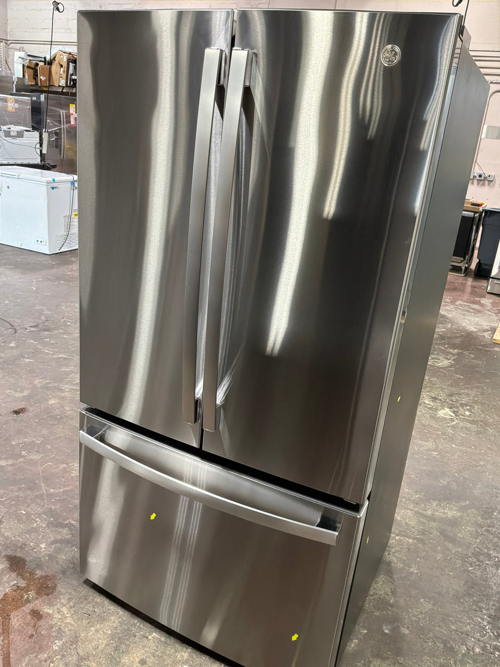 GE ENERGY STAR 27.0 Cu. Ft. Fingerprint Resistant French-Door Refrigerator