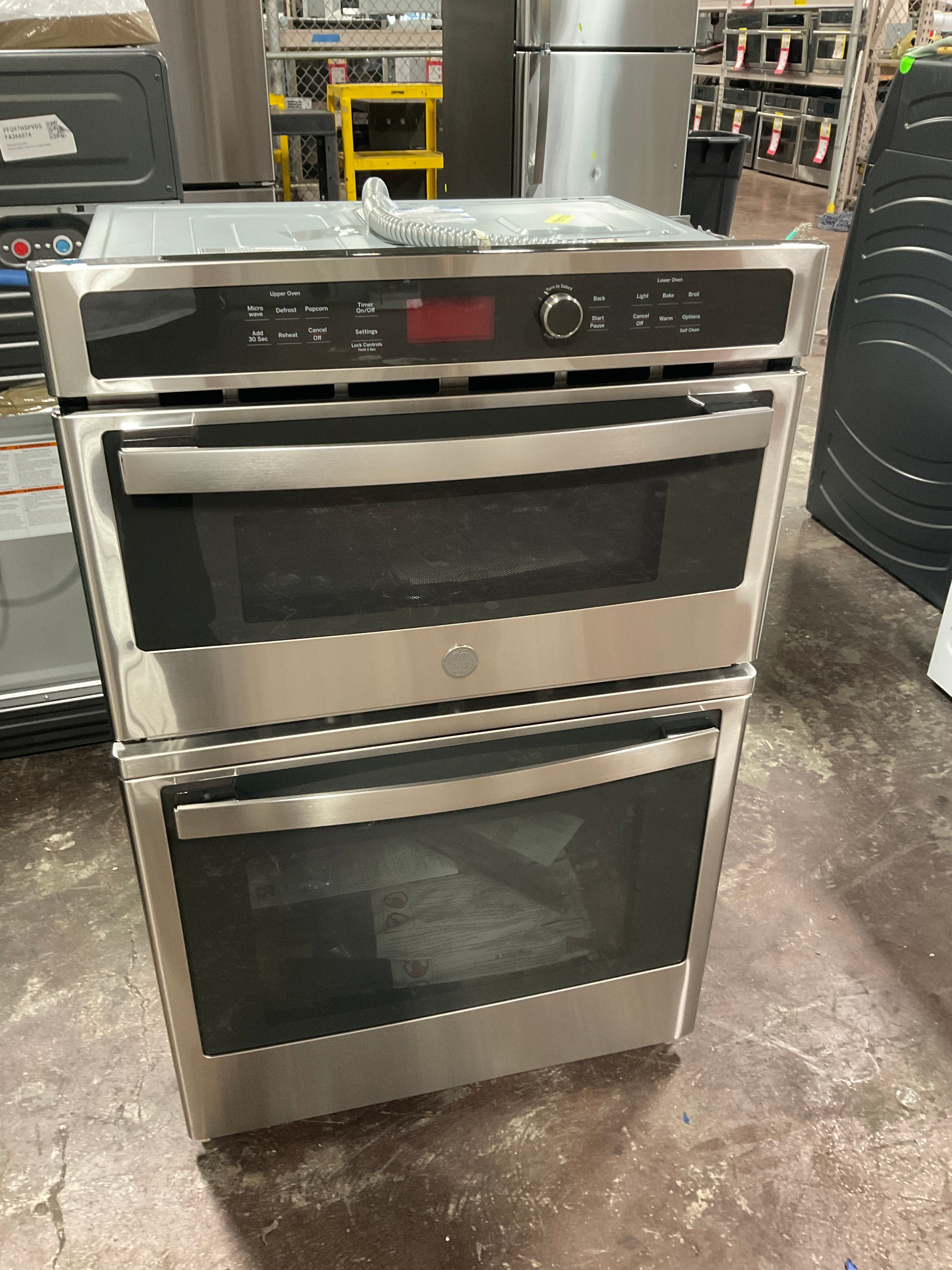 GE® 27" Built-In Combination Microwave/Thermal Wall Oven