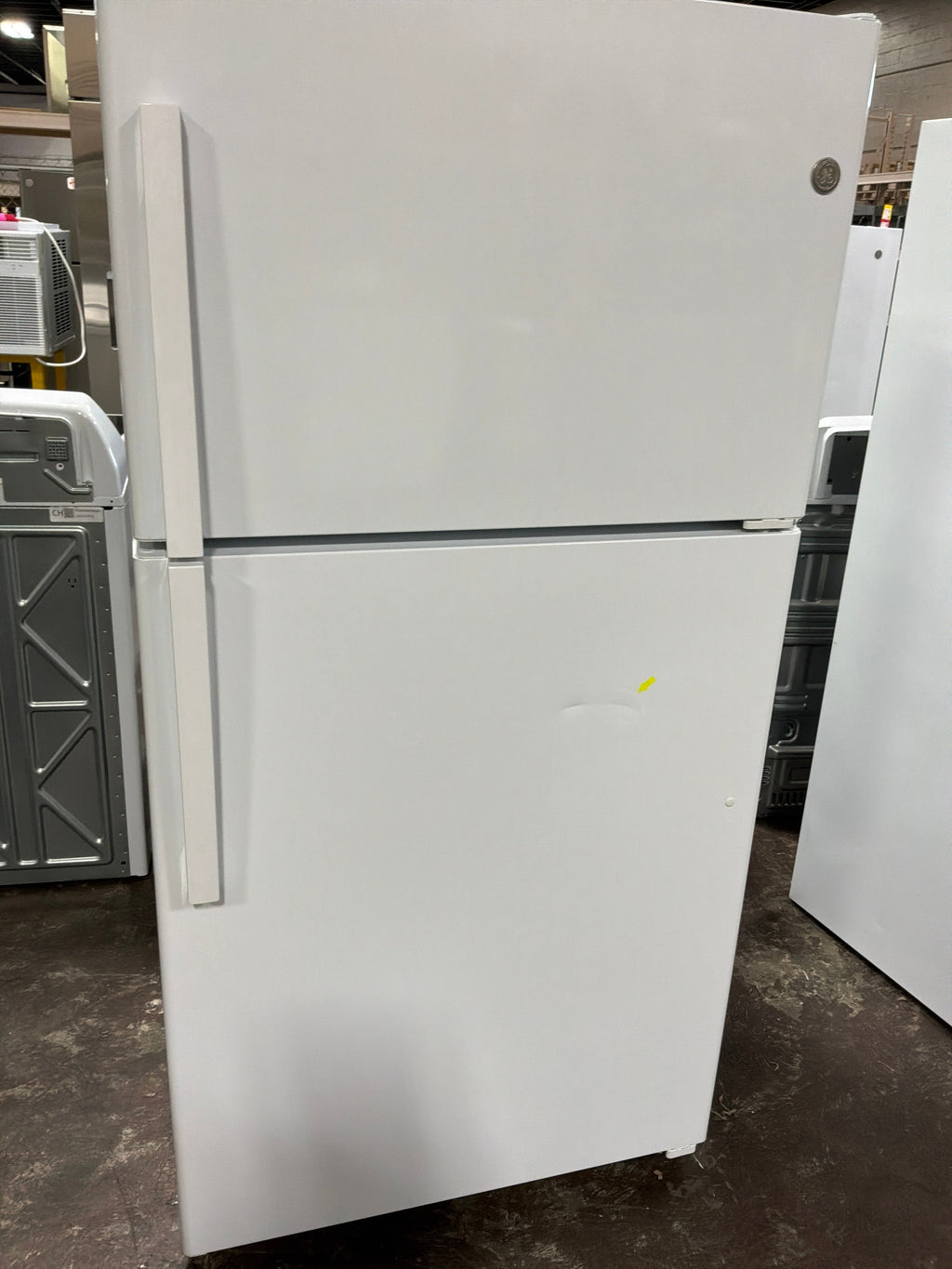 GE® 21.9 Cu. Ft. Garage Ready Top-Freezer Refrigerator