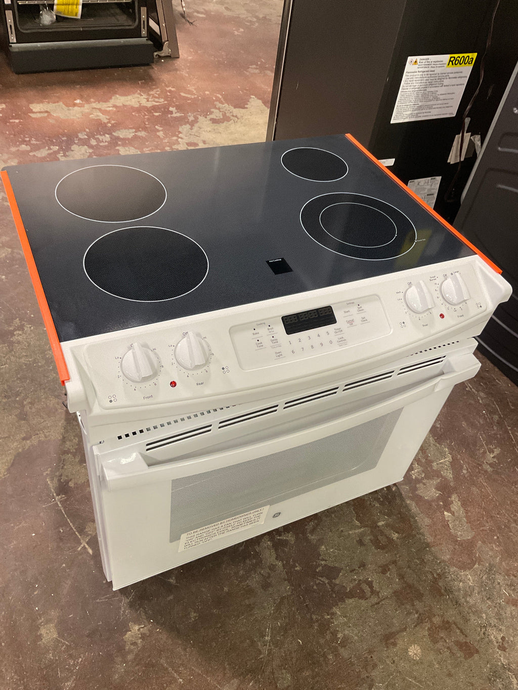 GE® 30" Drop-In Electric Range