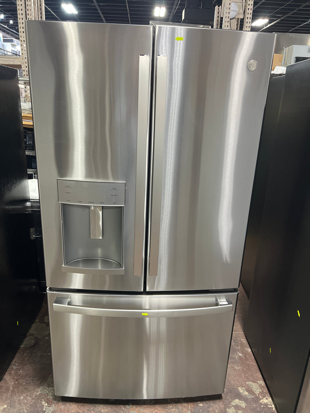 GE ENERGY STAR 22.1 Cu. Ft. Counter-Depth Fingerprint Resistant French-Door Refrigerator