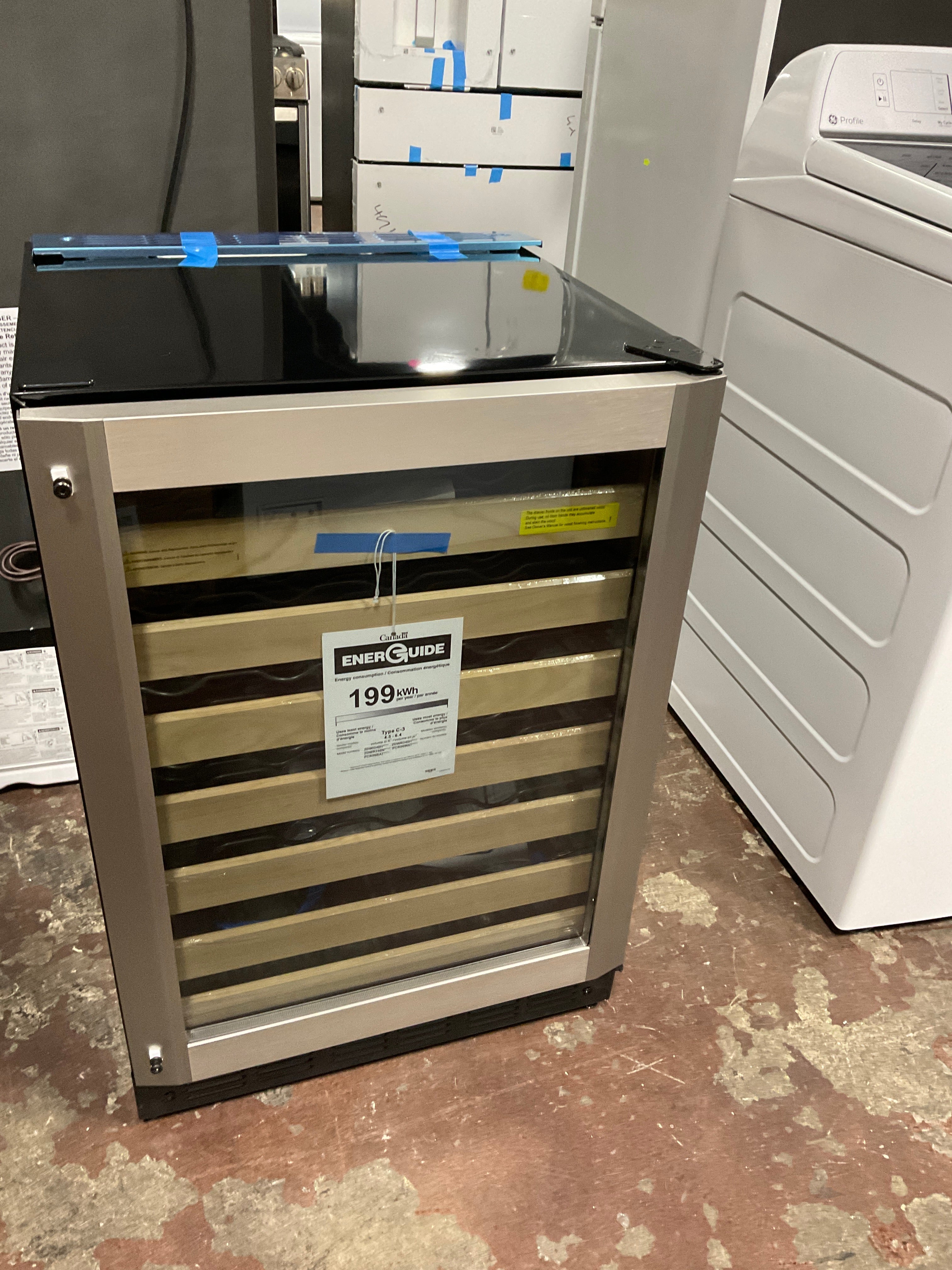 Monogram 24" Stainless Steel Wine Reserve