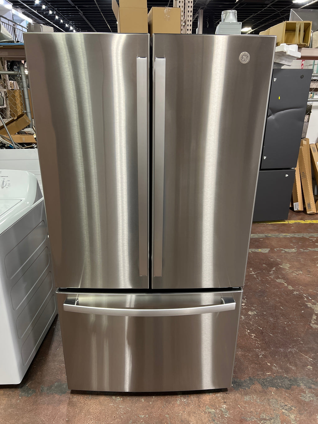 GE ENERGY STAR 27.0 Cu. Ft. Fingerprint Resistant French-Door Refrigerator