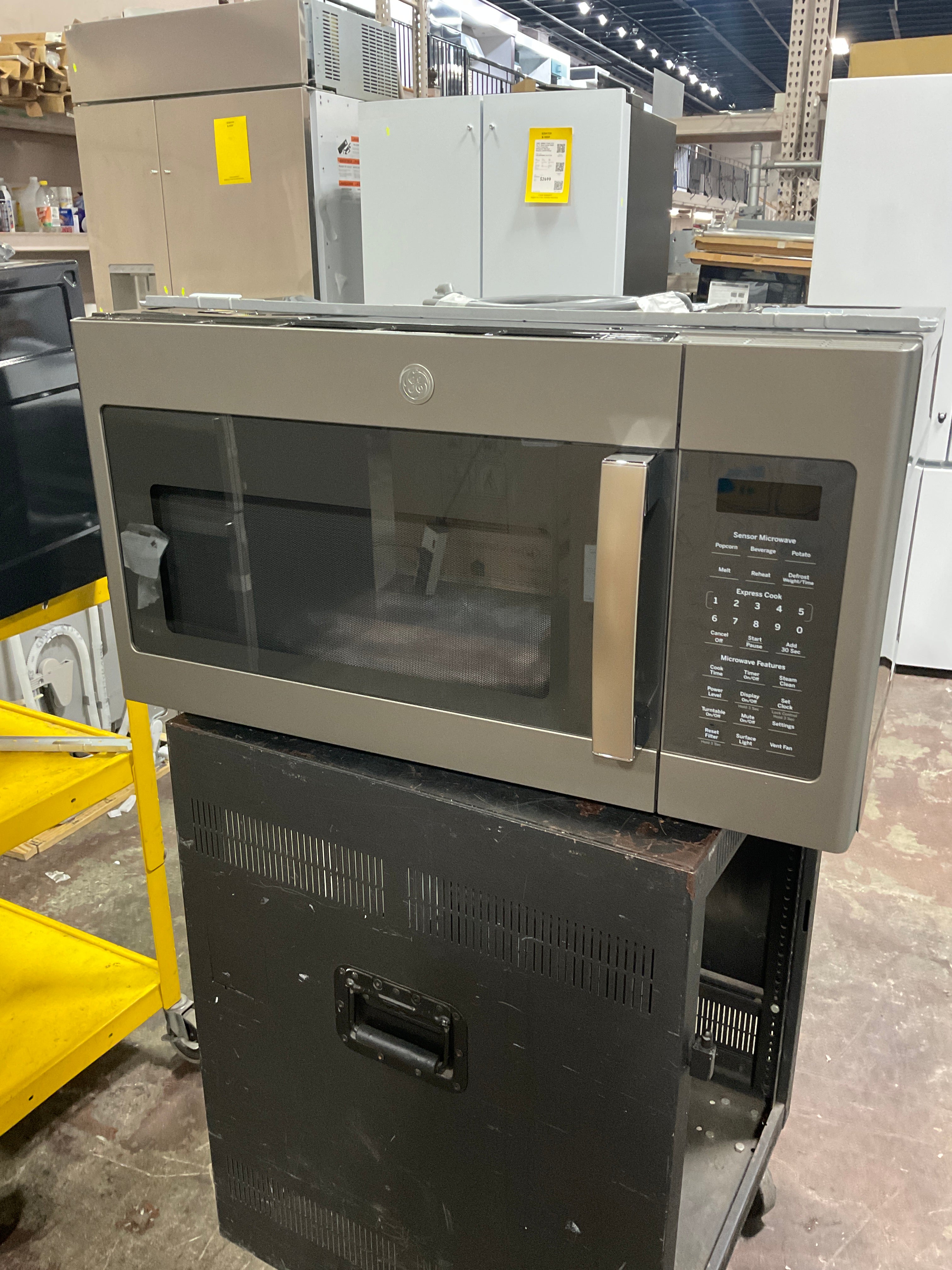 GE® 1.9 Cu. Ft. Over-the-Range Sensor Microwave Oven