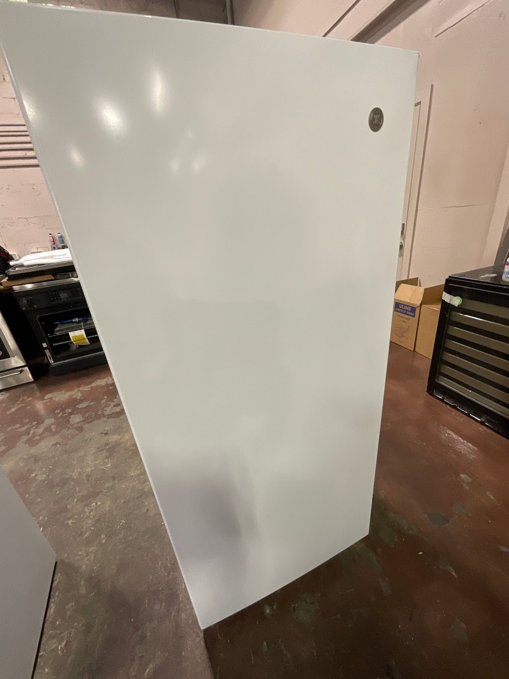 GE® 14.2 Cu. Ft. Frost-Free Garage Ready Upright Freezer