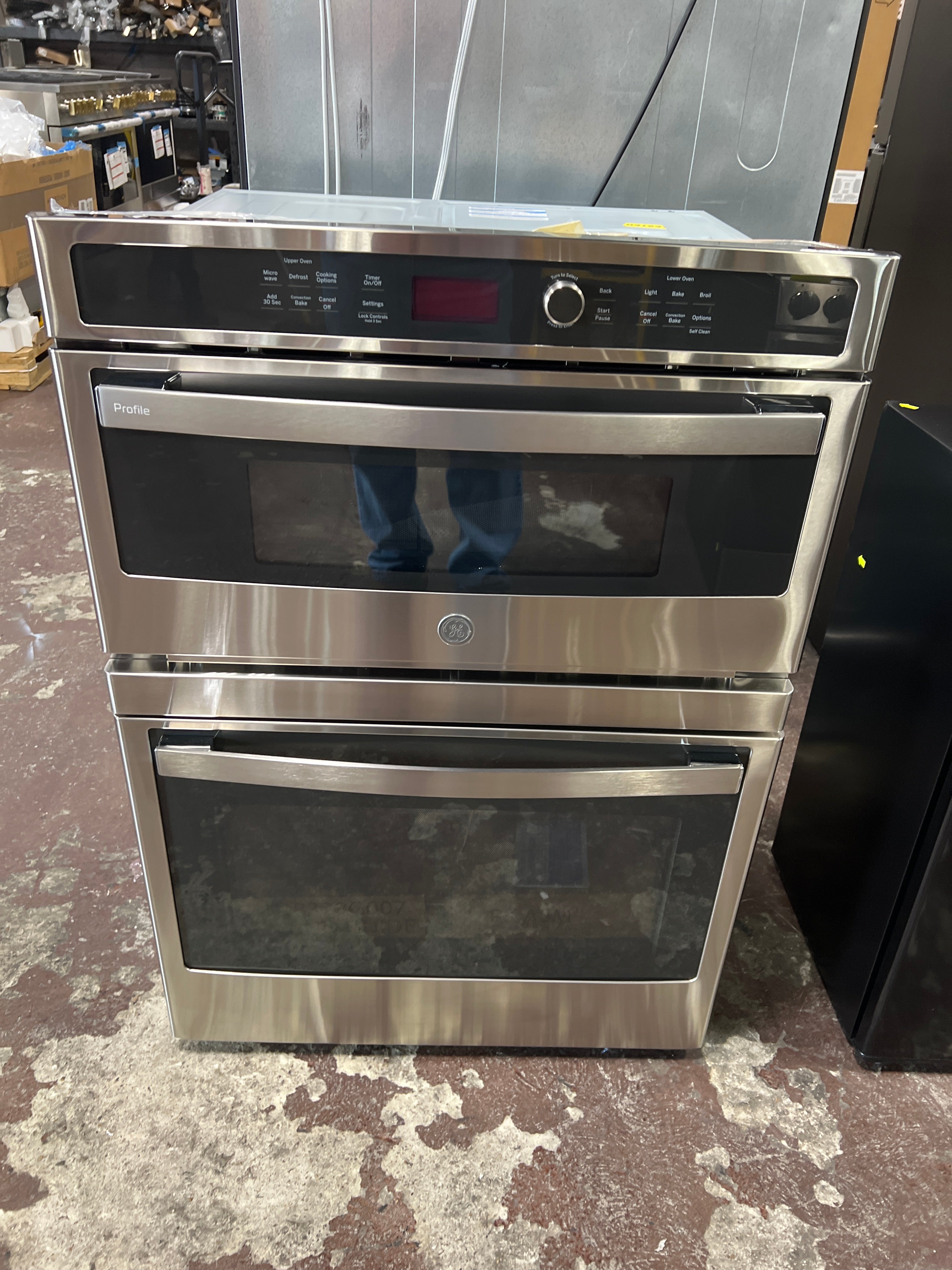 GE Profile™ 30" Built-In Combination Convection Microwave/Convection Wall Oven