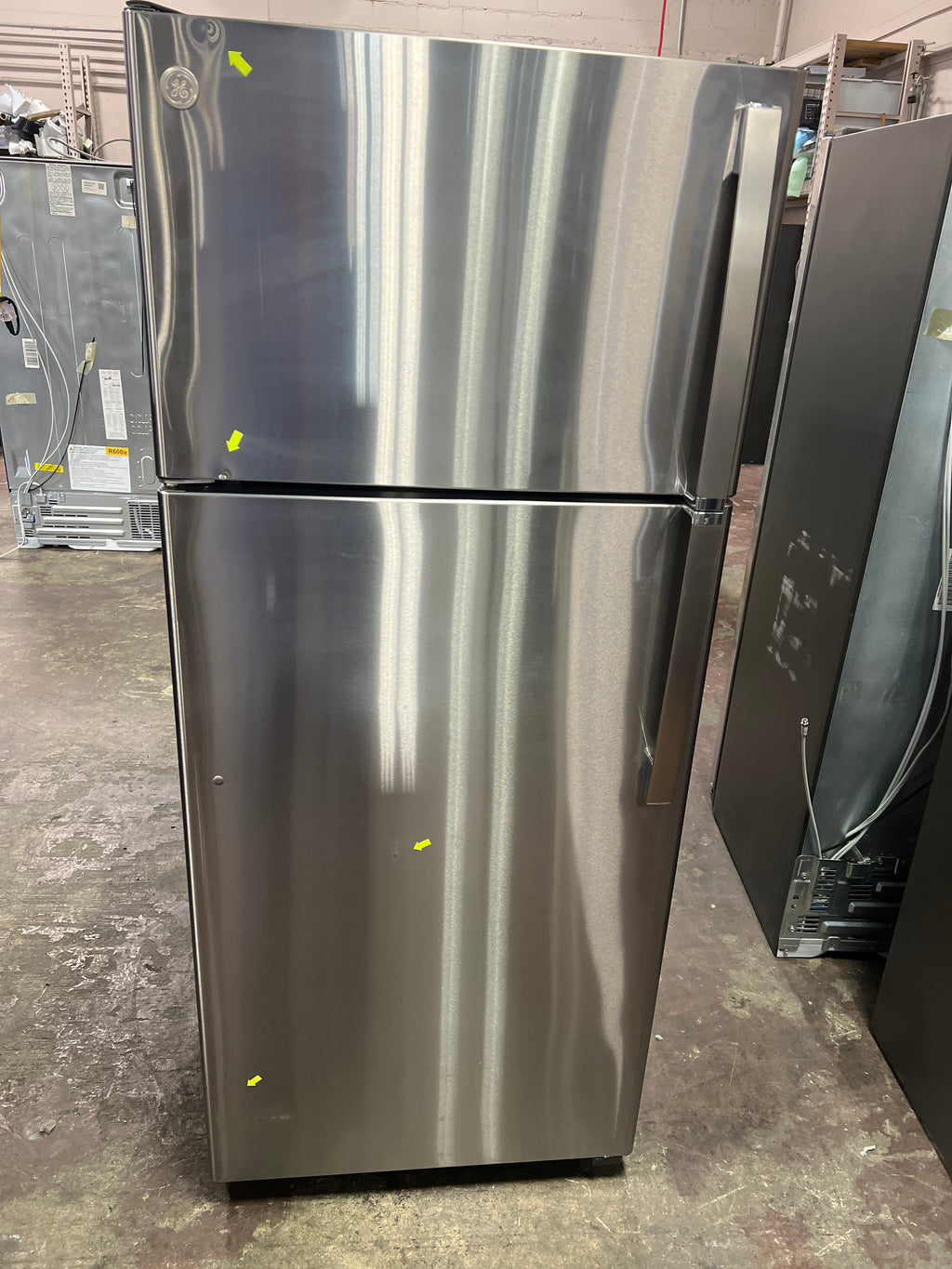 GE® 17.5 Cu. Ft. Top-Freezer Refrigerator